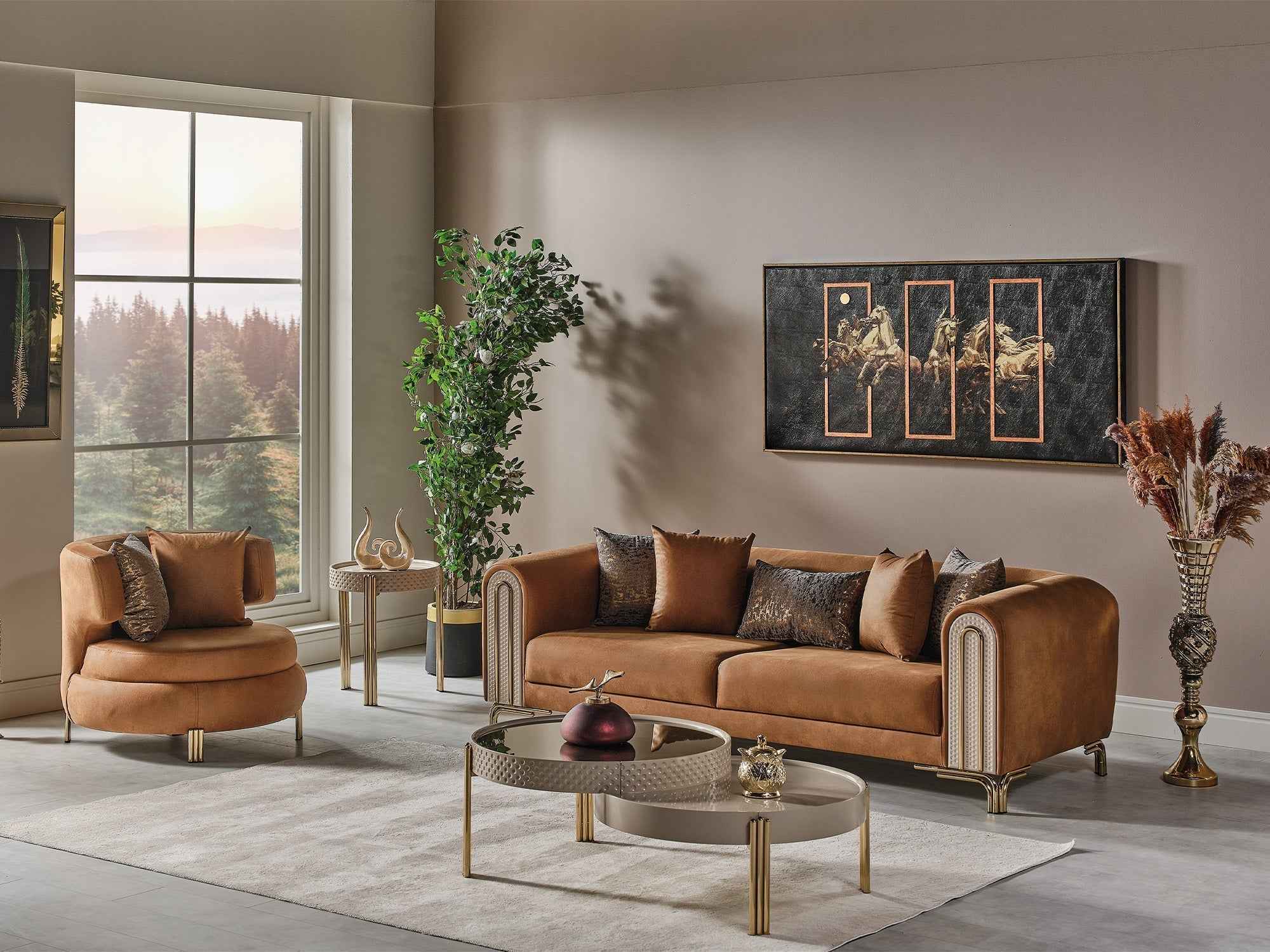 Paris Brown Chair - Image 3
