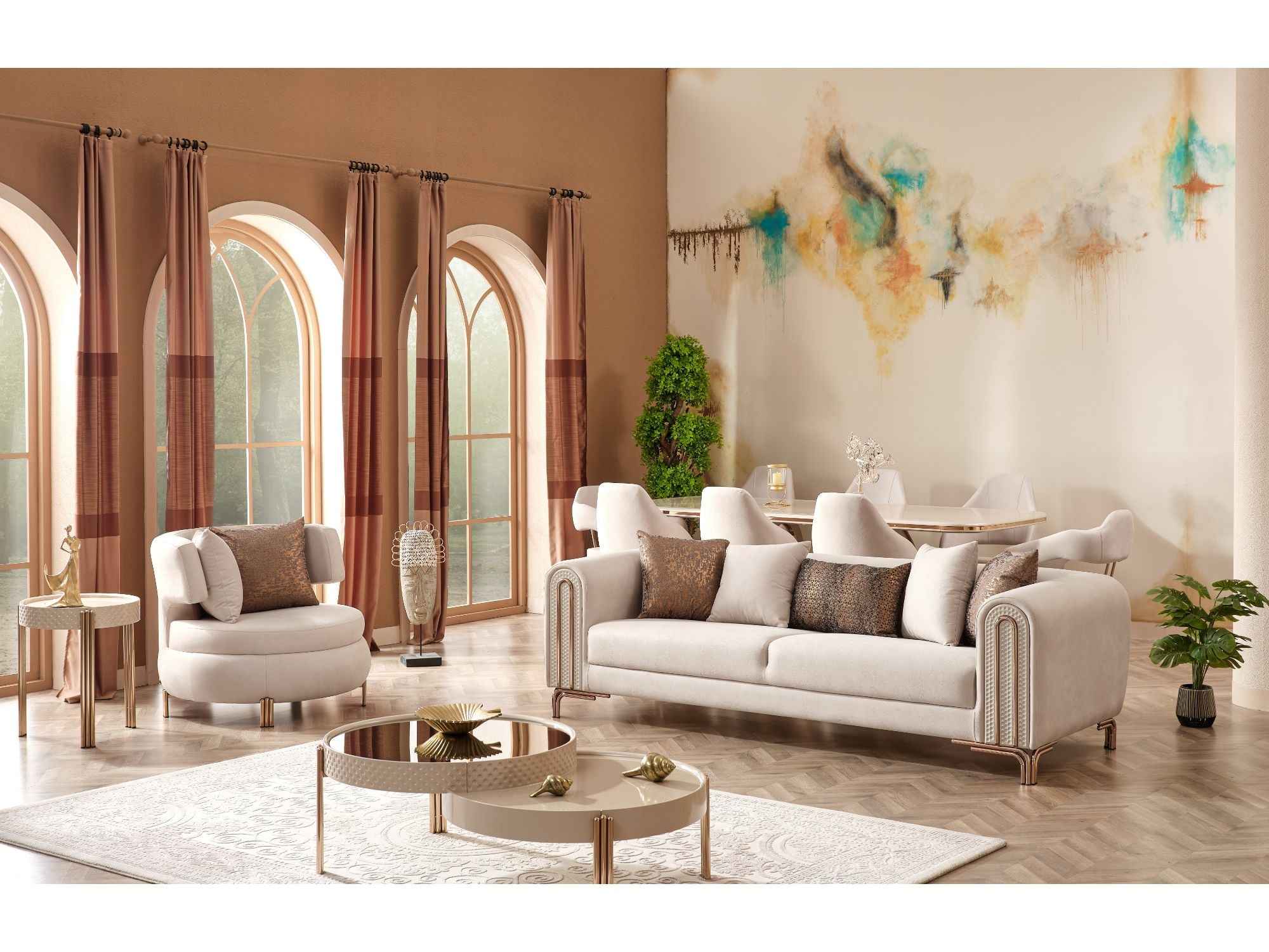 Paris Chair Cream - Image 3