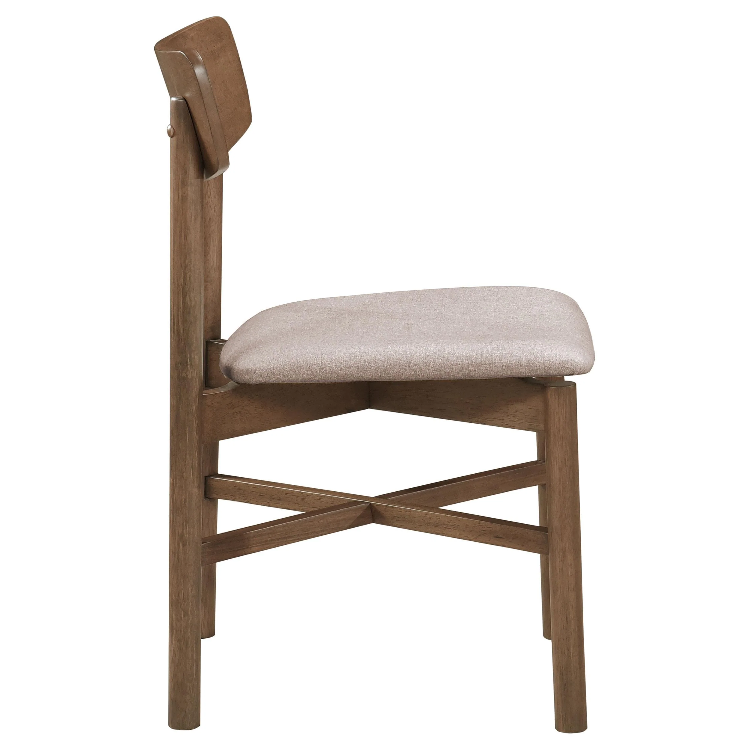 Parkridge Natural Walnut Dining Side Chair, Set of 2 - Image 9