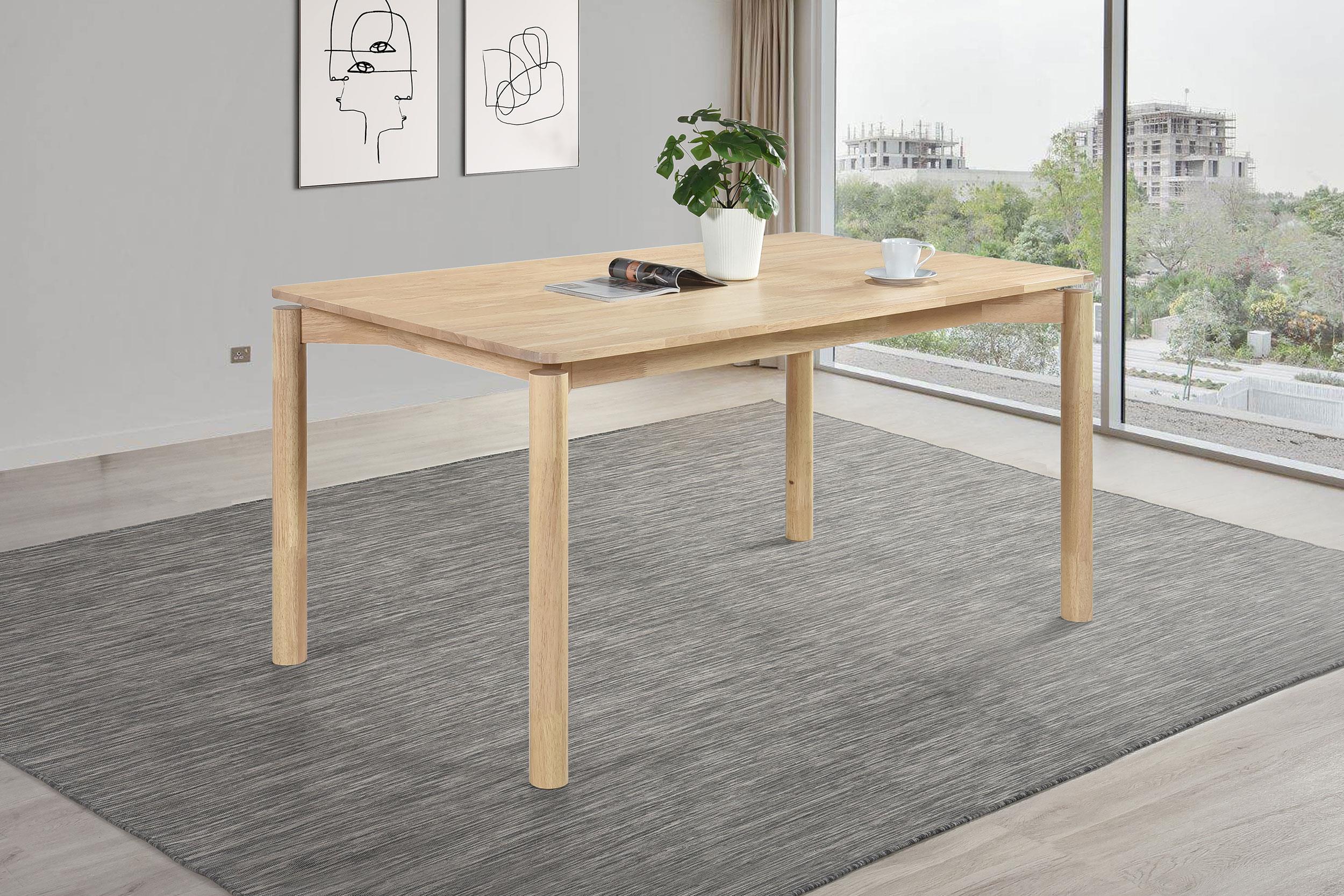 Parkridge White Washed Rectangular Dining Table