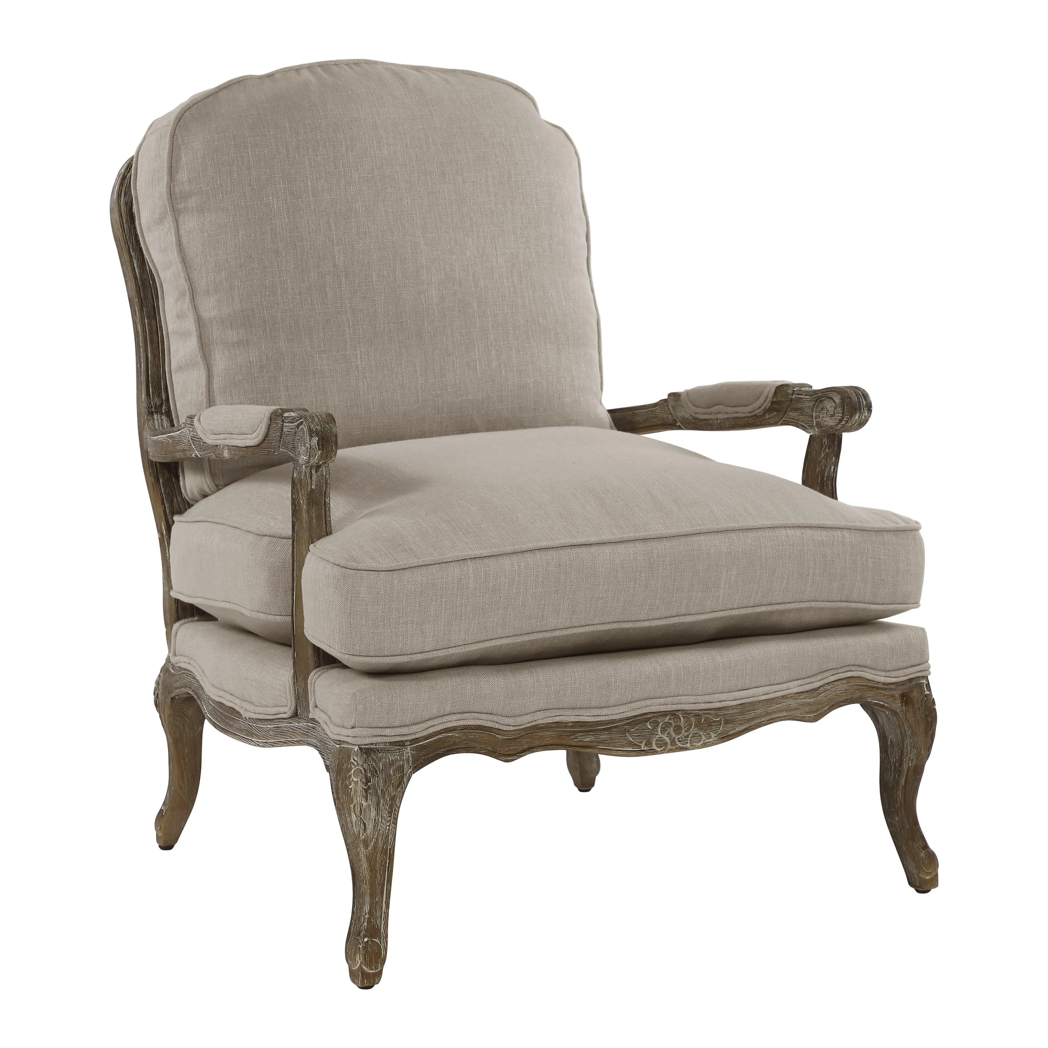 Parlier Gray Weathered Accent Chair - Image 4