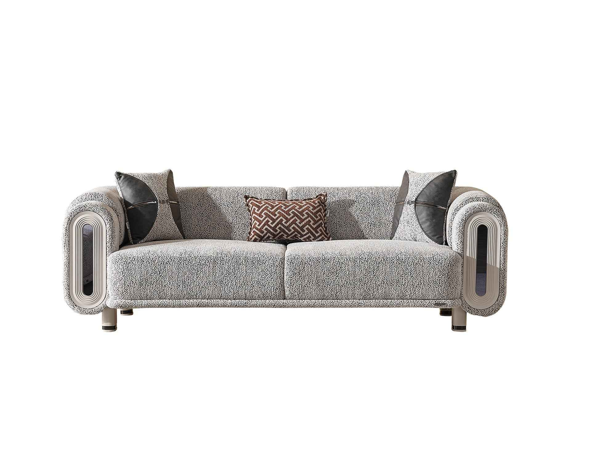 Parma Light Grey Convertible Sofa - Image 2