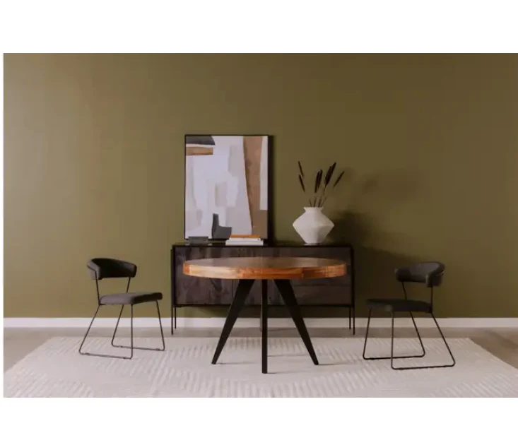 Parq Round Dining Table Amber - Image 2