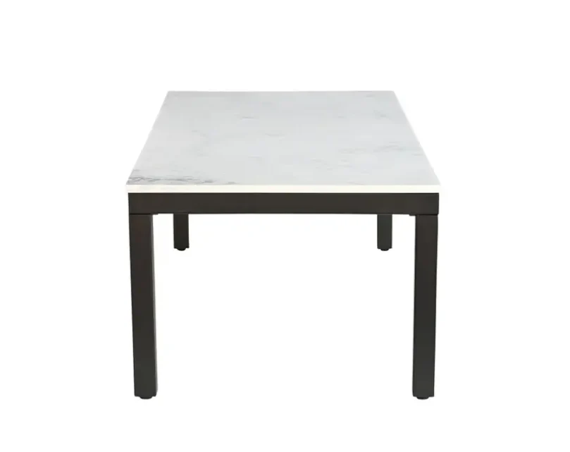 Parson Coffee Table -White - Image 5
