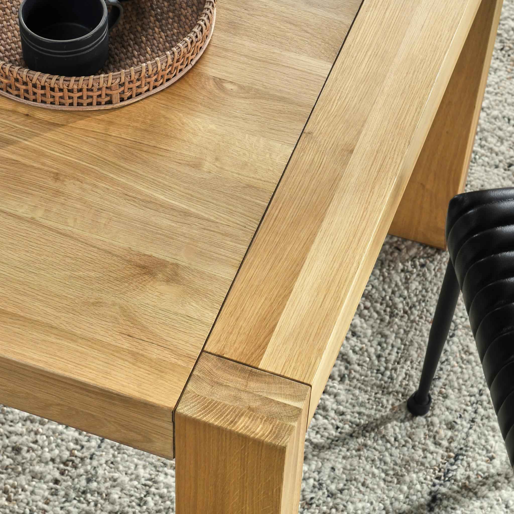 Parsons 84" Dining Table - Natural - Image 5