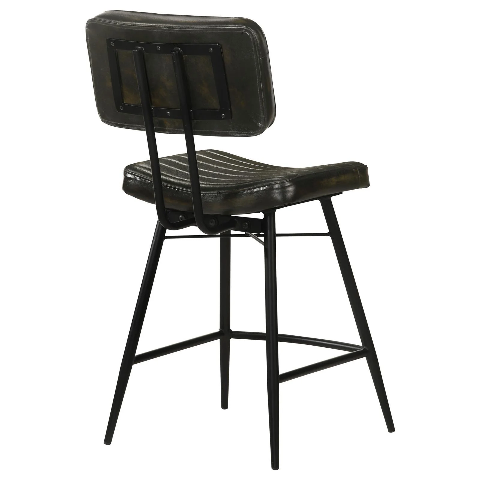 Partridge Upholstered Counter Height Stools with Footrest, Set of 2 - Image 6