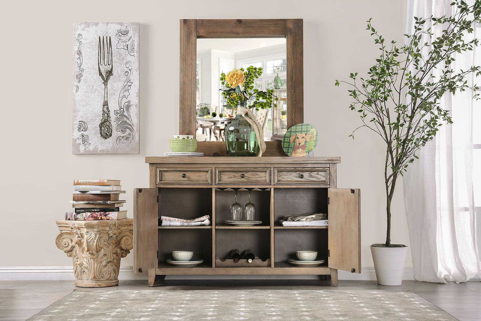 Patience Rustic Natural Tone Server - Image 2