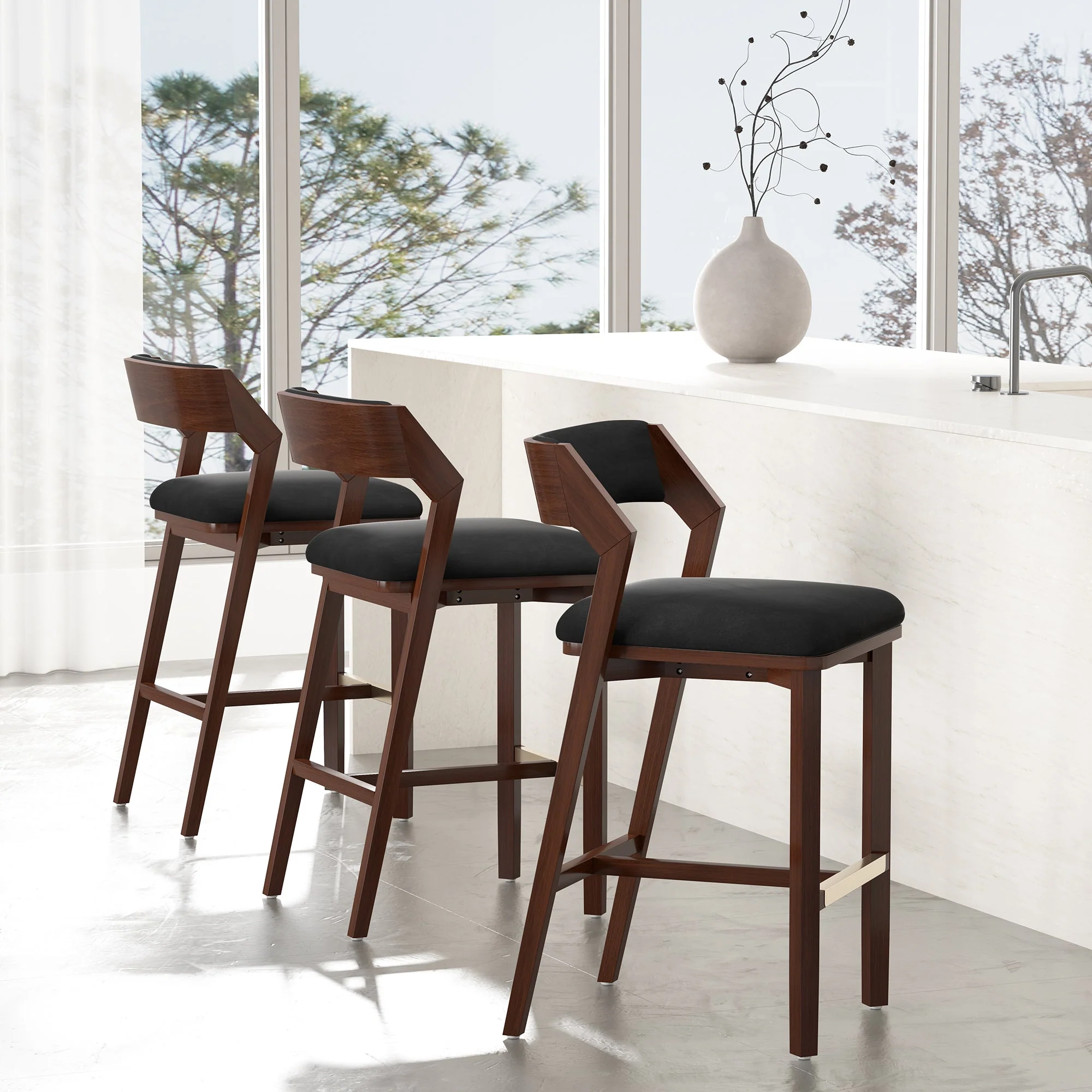 Patricia Barstool in Black - Image 11