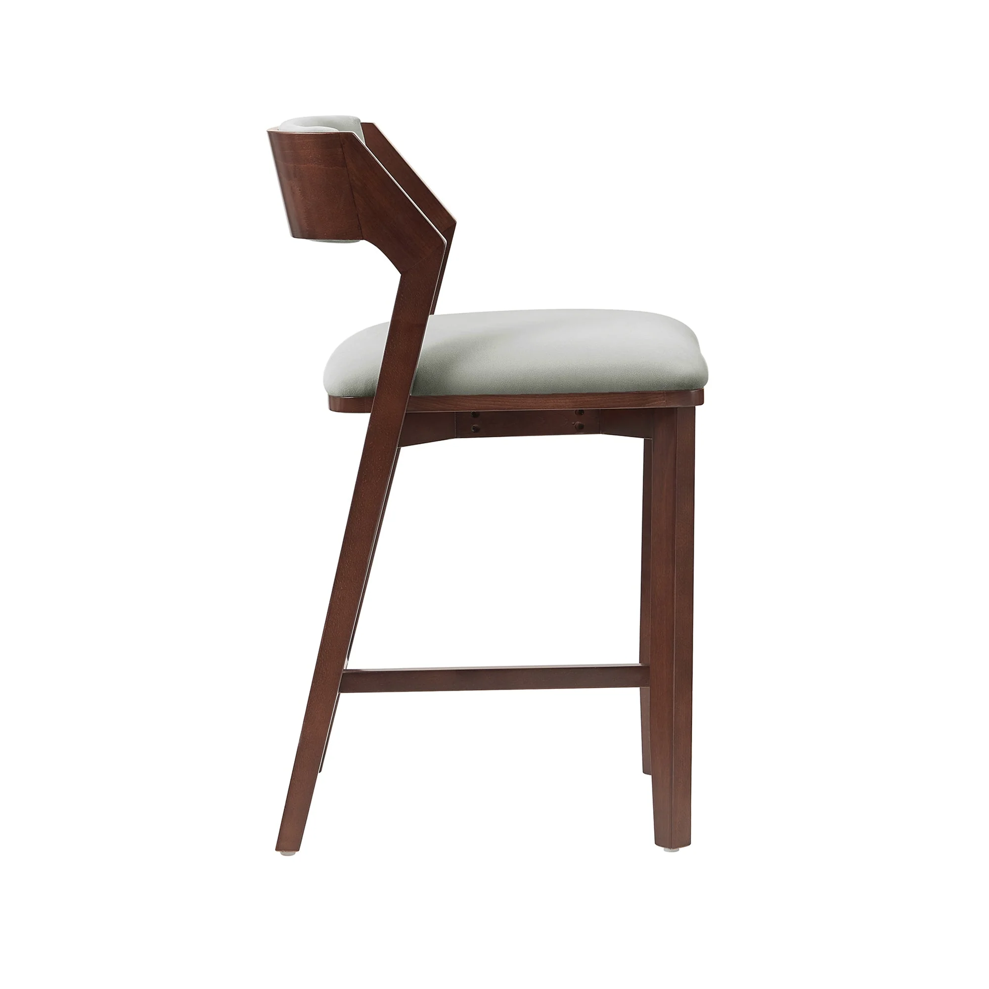 Patricia Counter Stool in White Glacier (set of 2) - Image 7