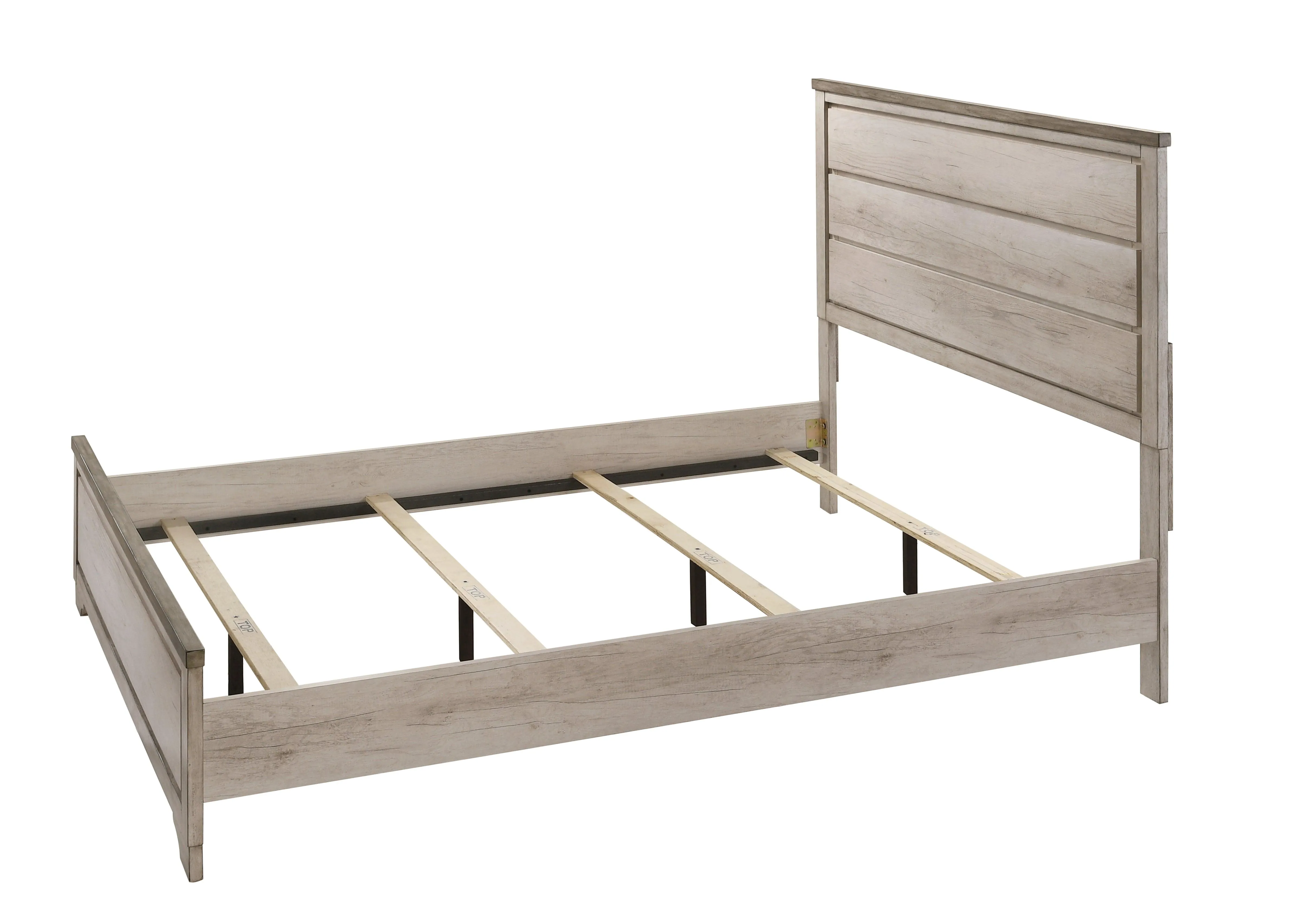 Patterson Driftwood King Panel Bed - Image 4