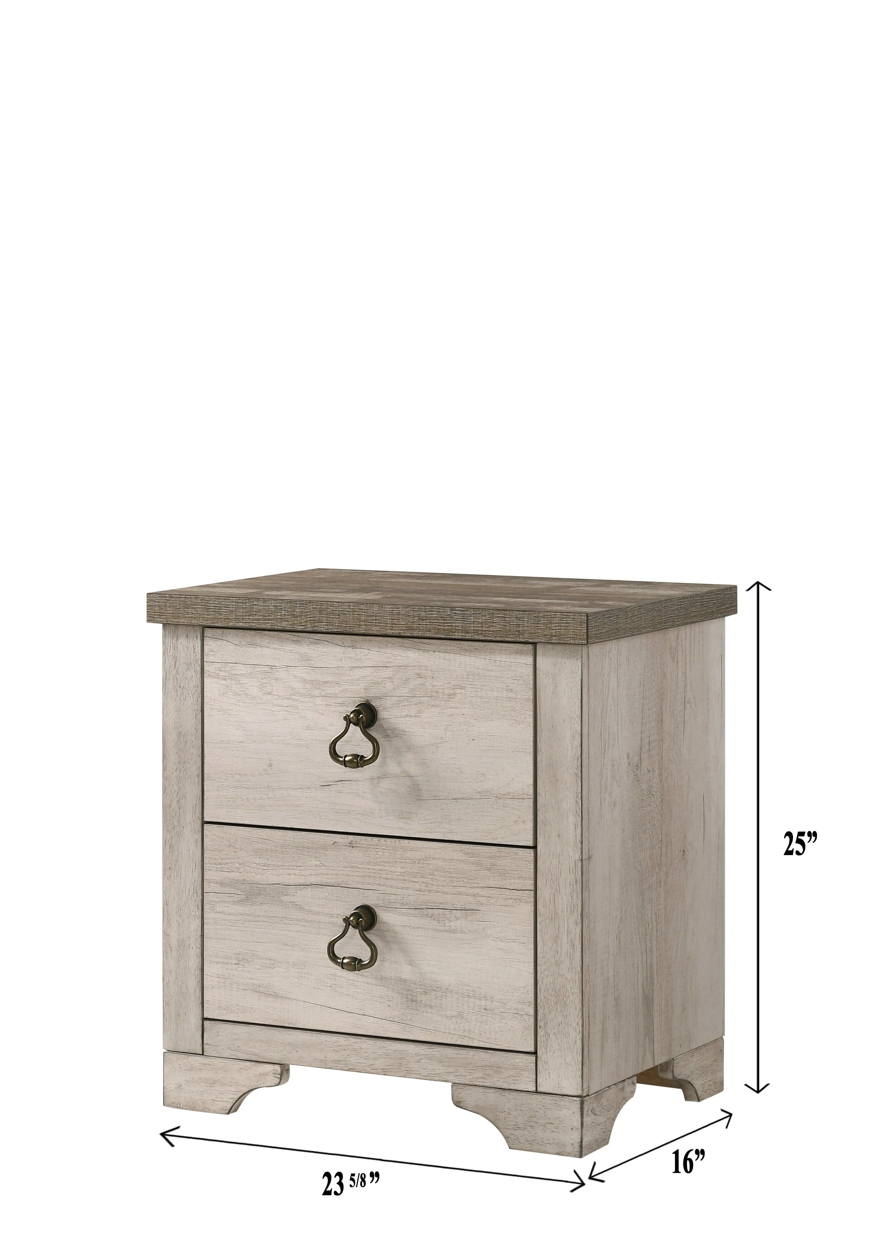 Patterson Driftwood Nightstand - Image 4