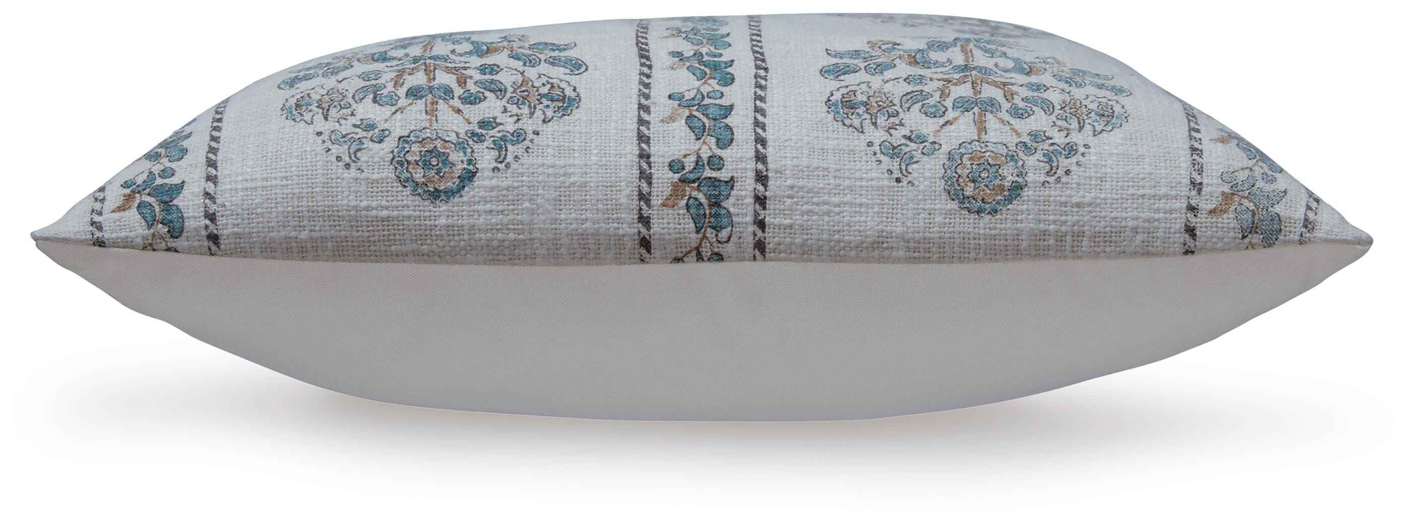 Paulmour Ivory/Green/Brown Pillow - Image 3