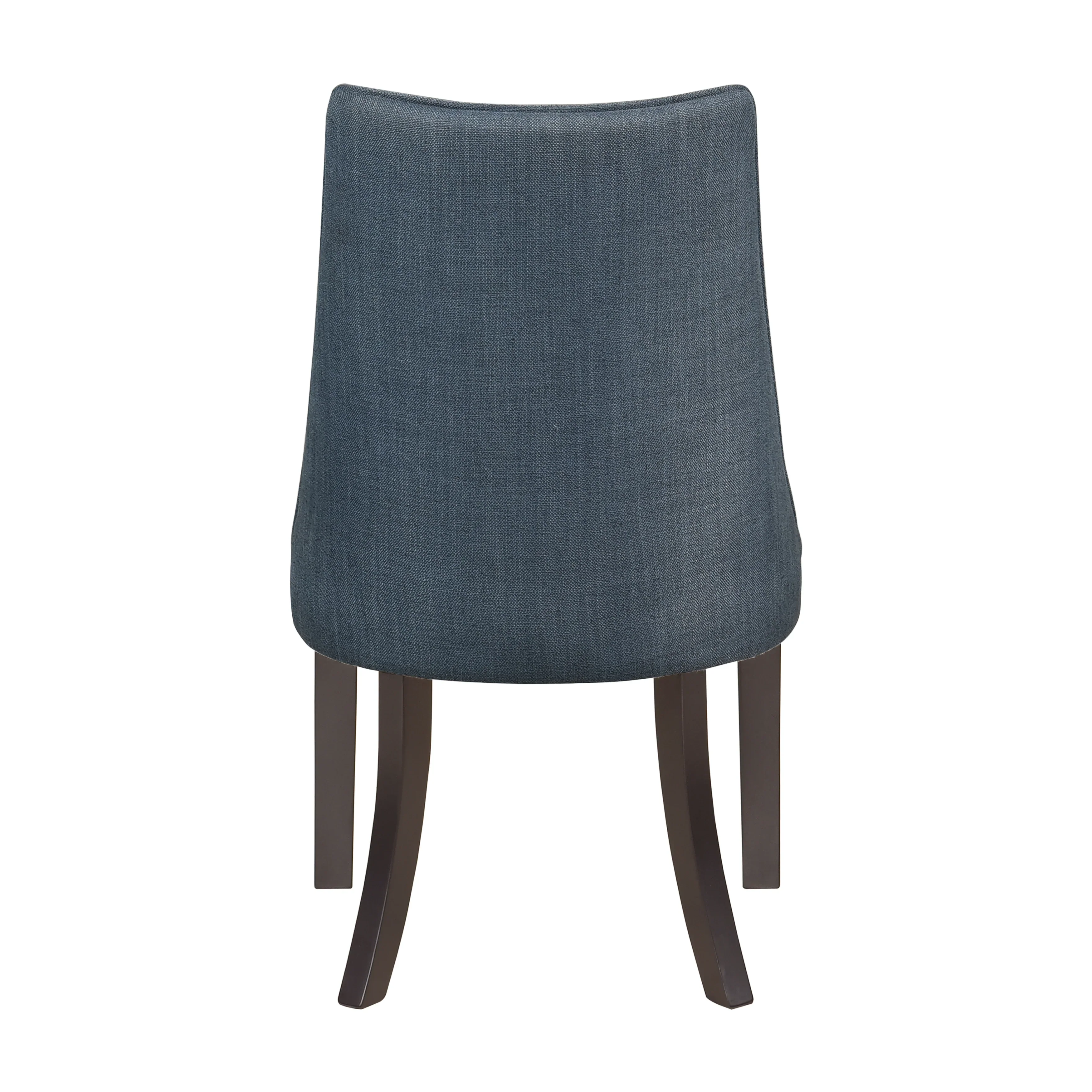 Paulson Dark Walnut/Blue Gray 9-Piece Dining Room Set - Image 9