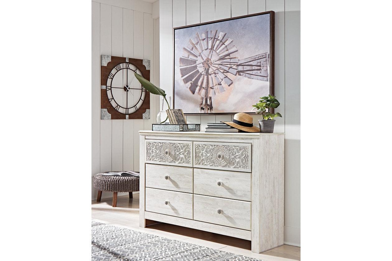 Paxberry Whitewash Dresser - Image 6