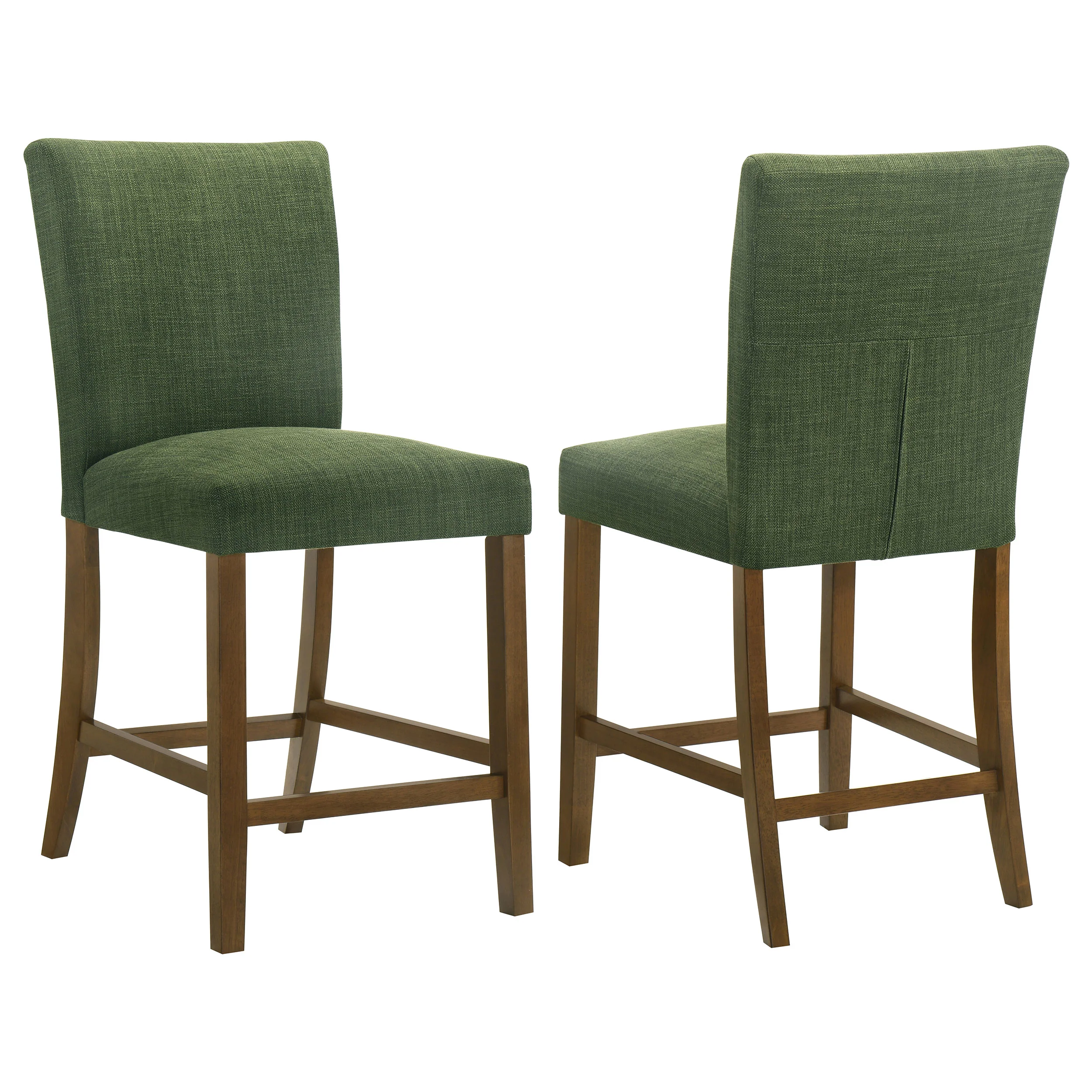 Paxton Green Upholstered Counter Height Dining Chair (Set of 2)