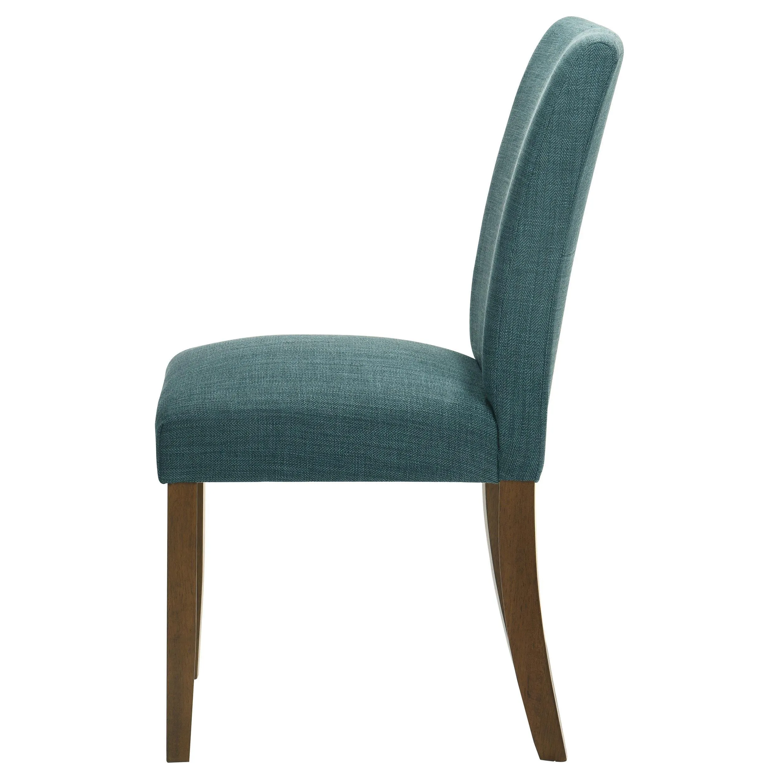 Paxton Upholstered Dining Side Chair Blue (Set of 2) - Image 6