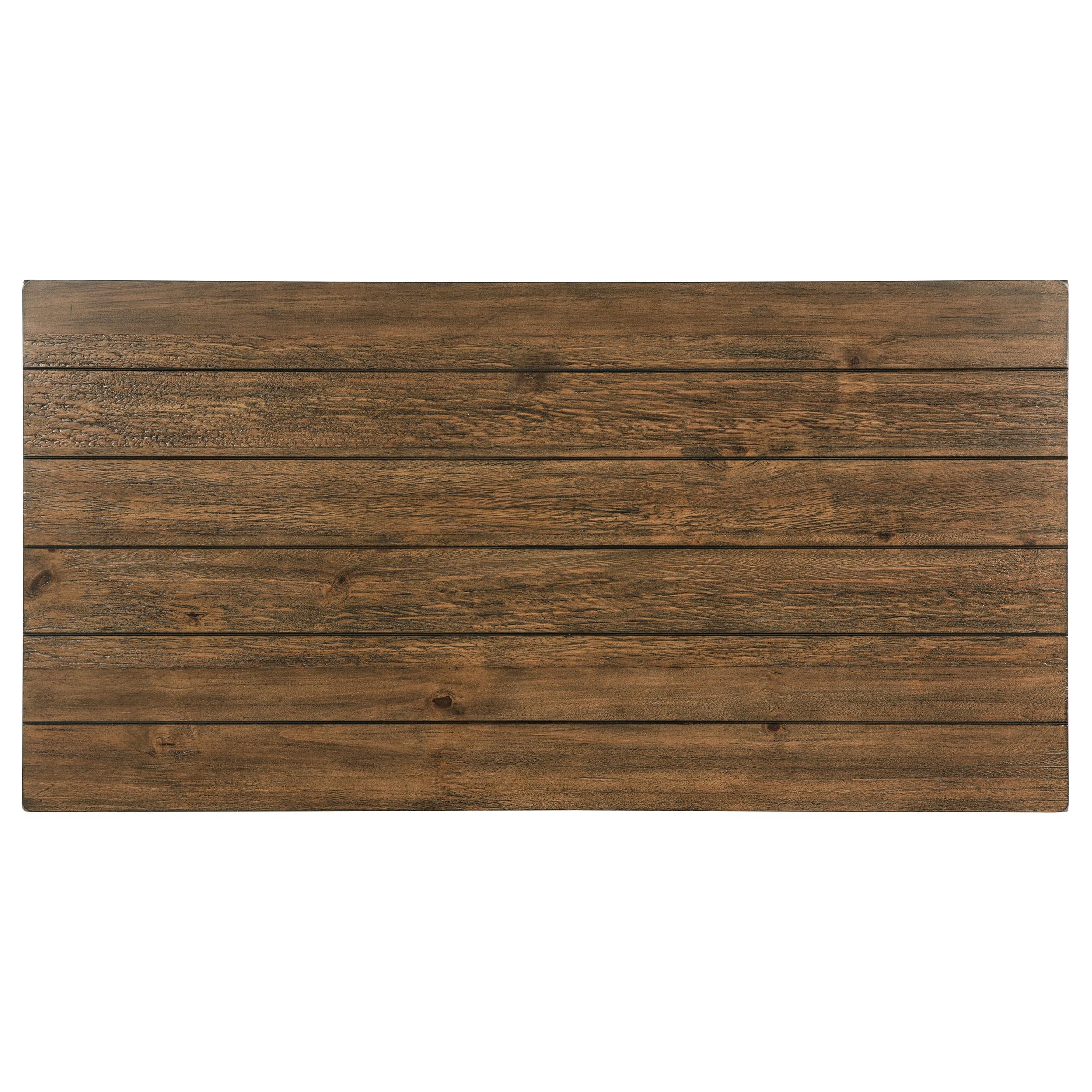 Payne Distressed Brown 3-Piece Coffee and End Table Set - Image 9