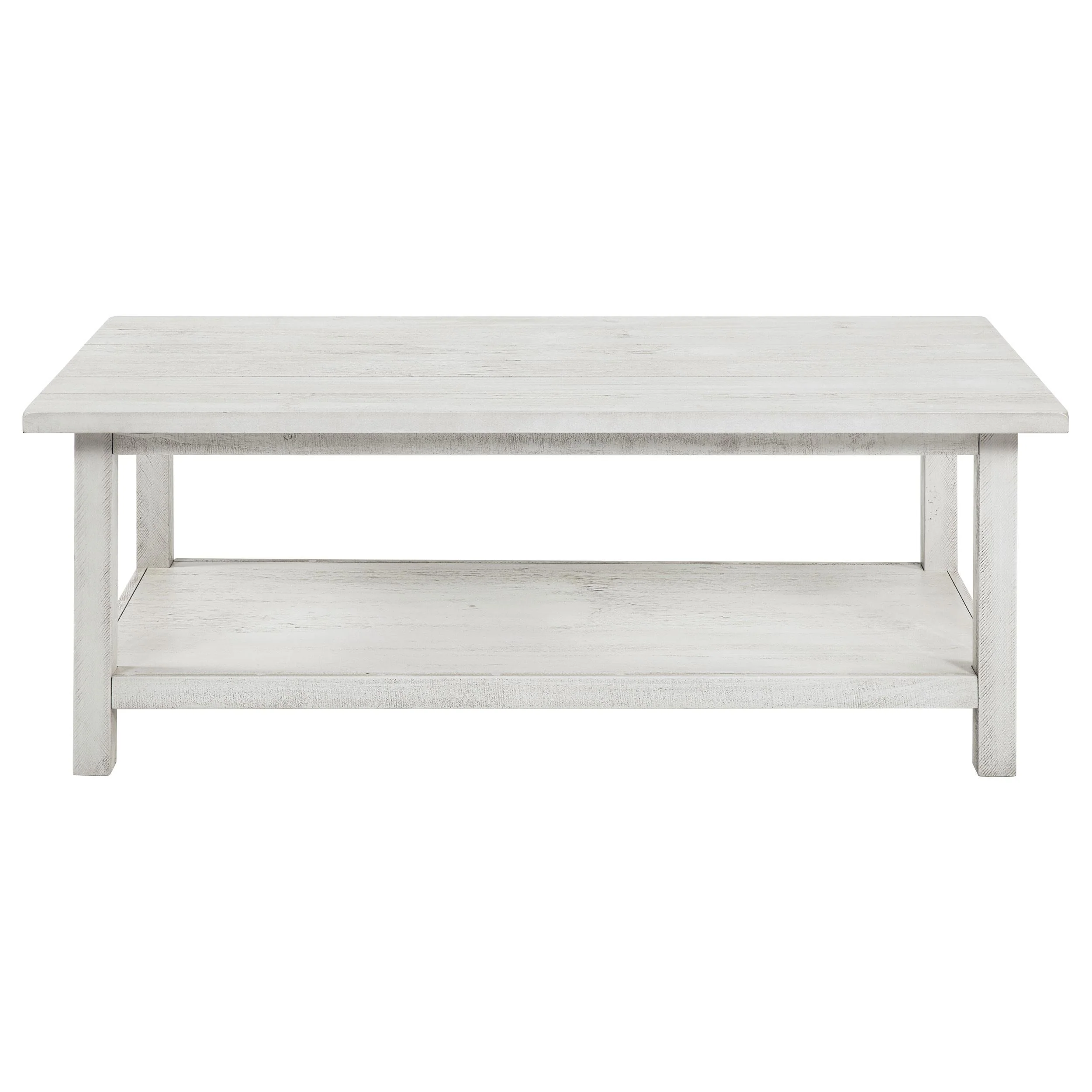 Payne Distressed White 2-Piece Coffee and End Table Set - Image 7