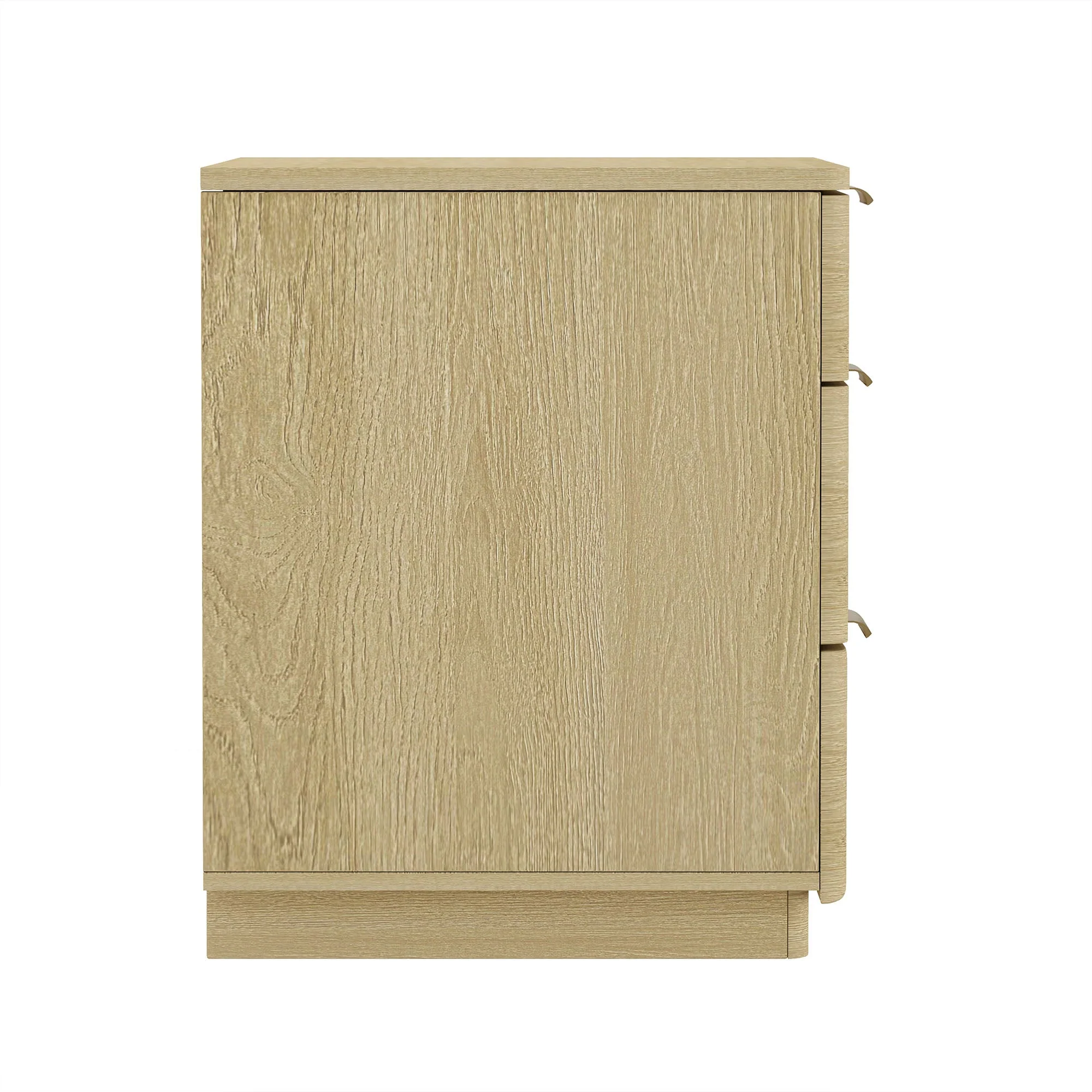 Payton Nightstand in Natural Oak and Gold - Image 7