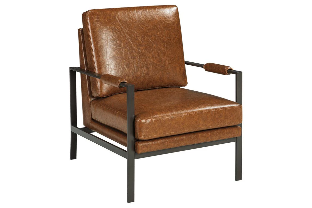 Peacemaker Brown Accent Chair - Image 2