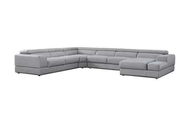 Pella LT. Grey Right Arm Facing (RAF) Power Reclining Sectional - Image 13