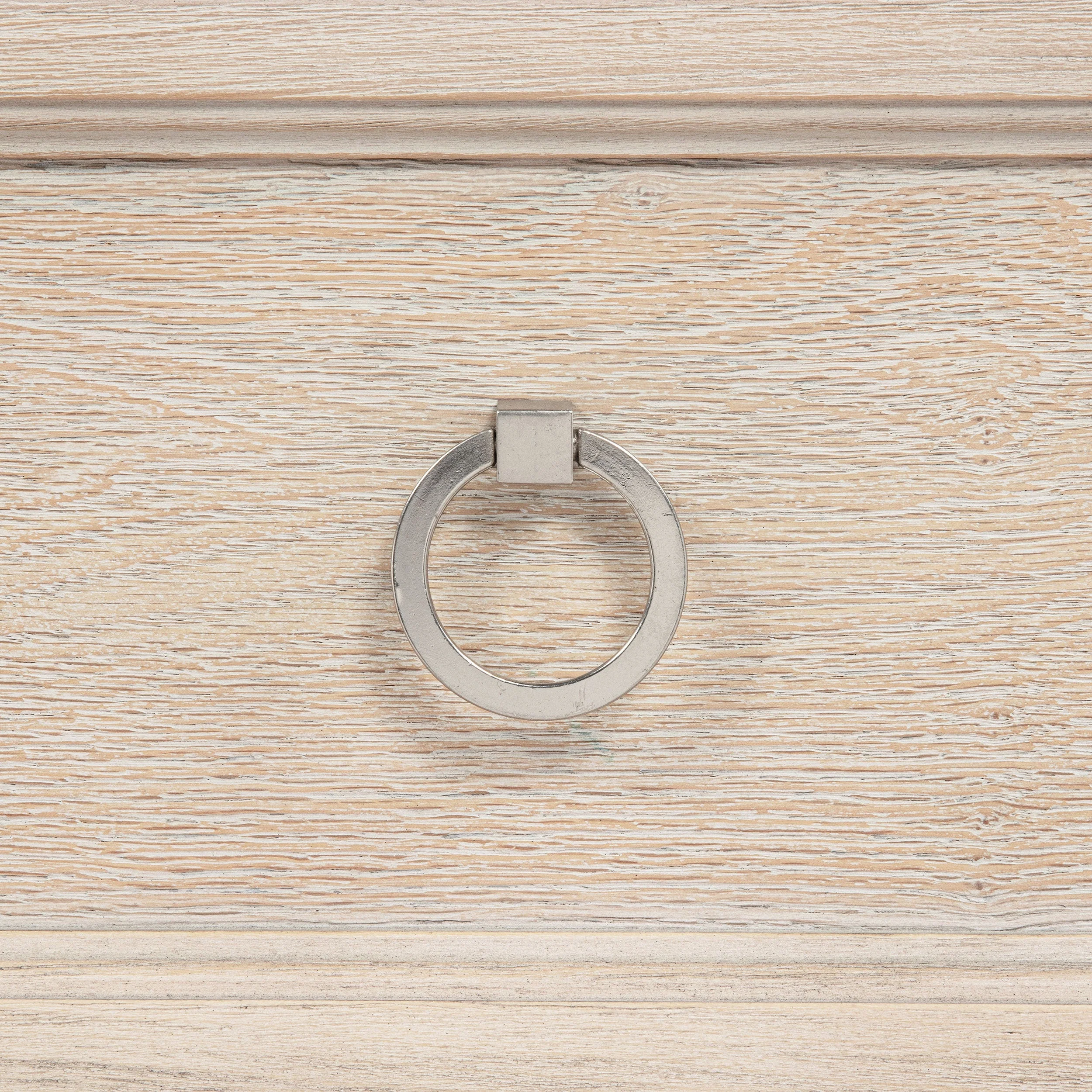 Pembroke Washed Oak 6-drawer Bedroom Dresser Cabinet - Image 11