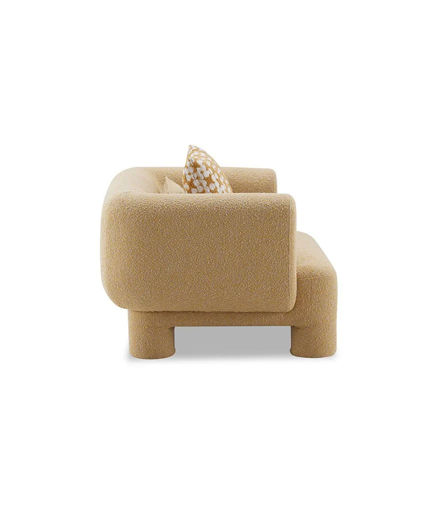 Phedra Yellow Oversized Chair - Image 3