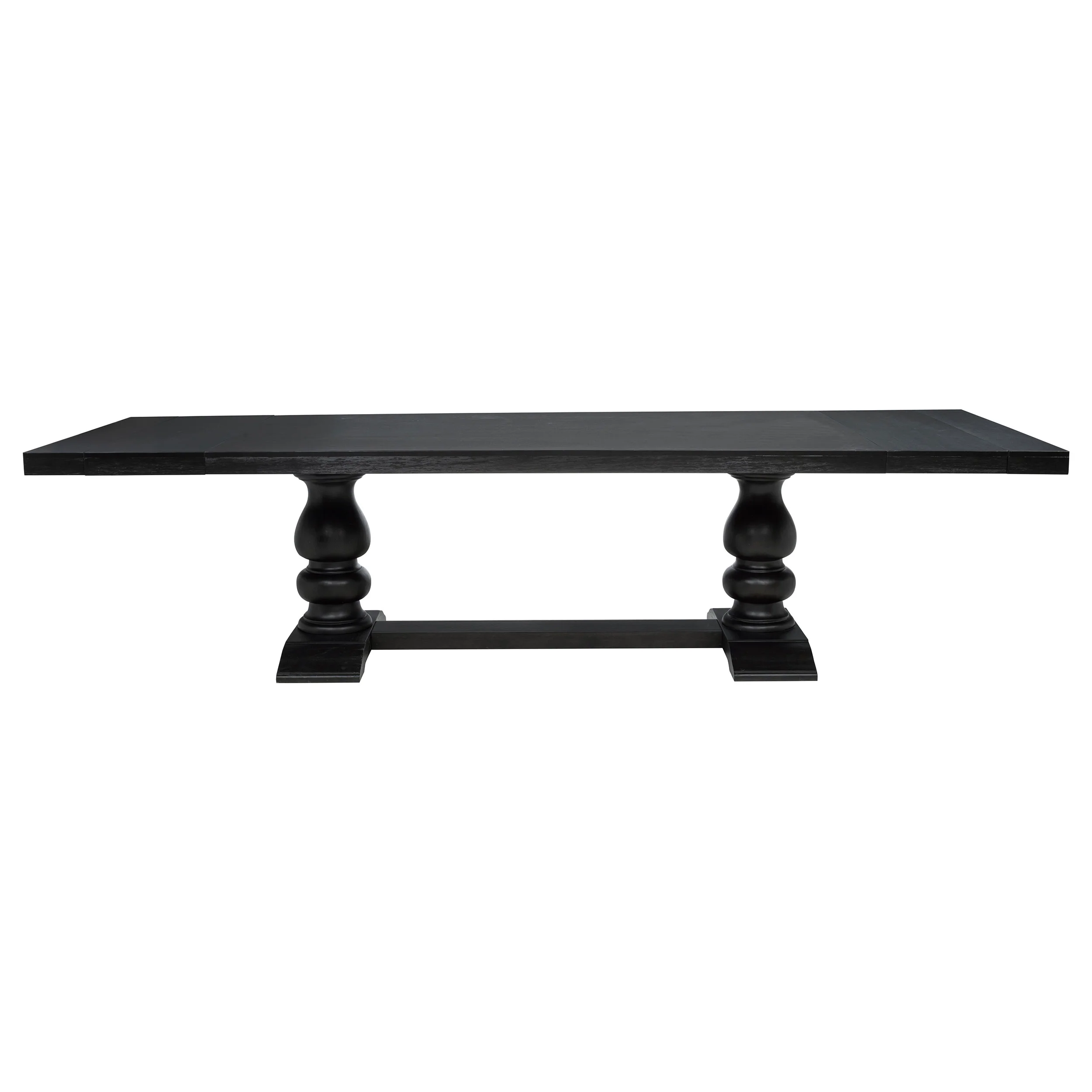 Phelps Distressed Noir 9-piece Rectangular Dining Table Set - Image 4
