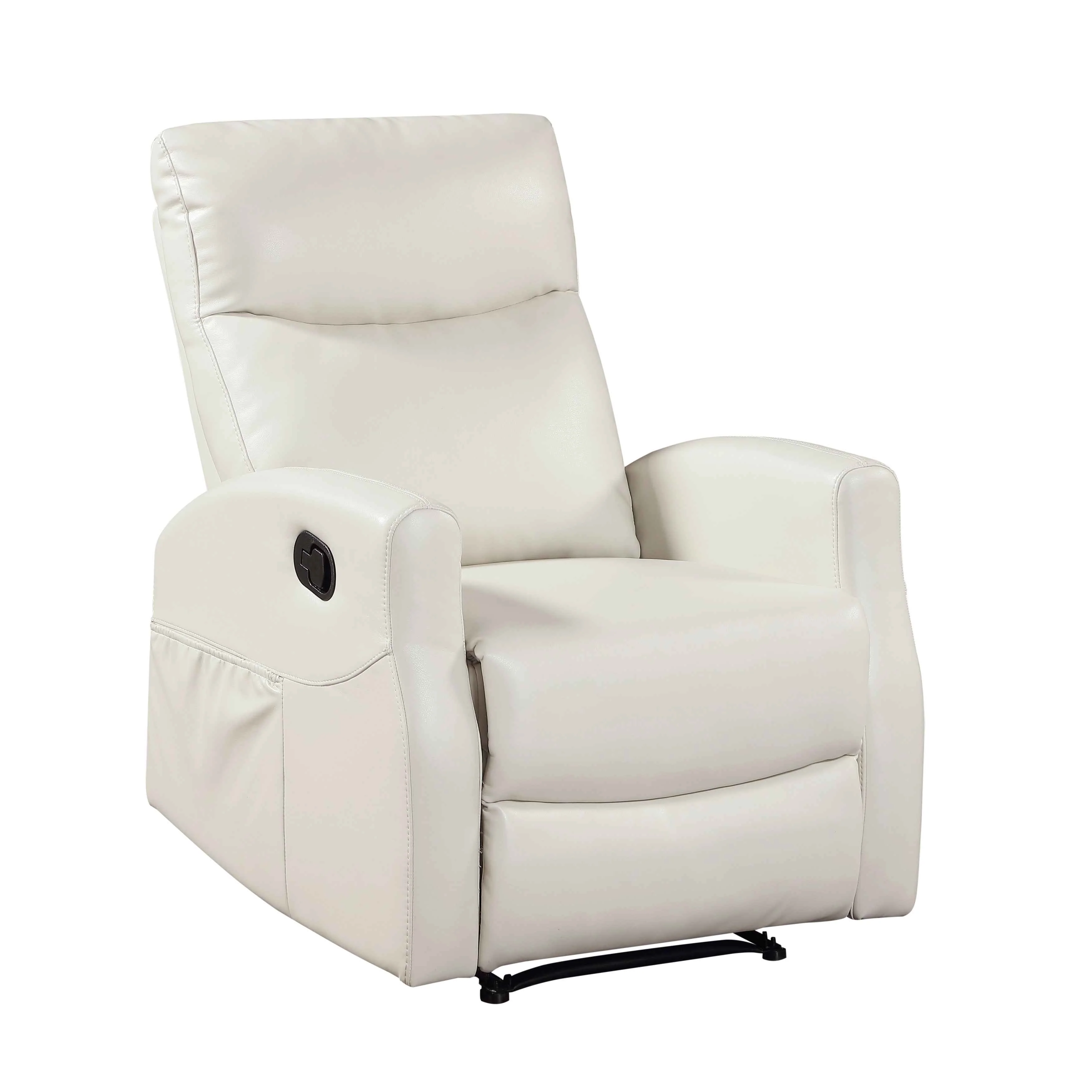 Phyllis Light Gray Double Reclining Loveseat with Center Console - Image 21