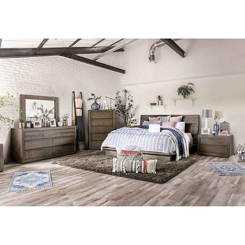 Pickstown Light Walnut Cal.King Bed - Image 4