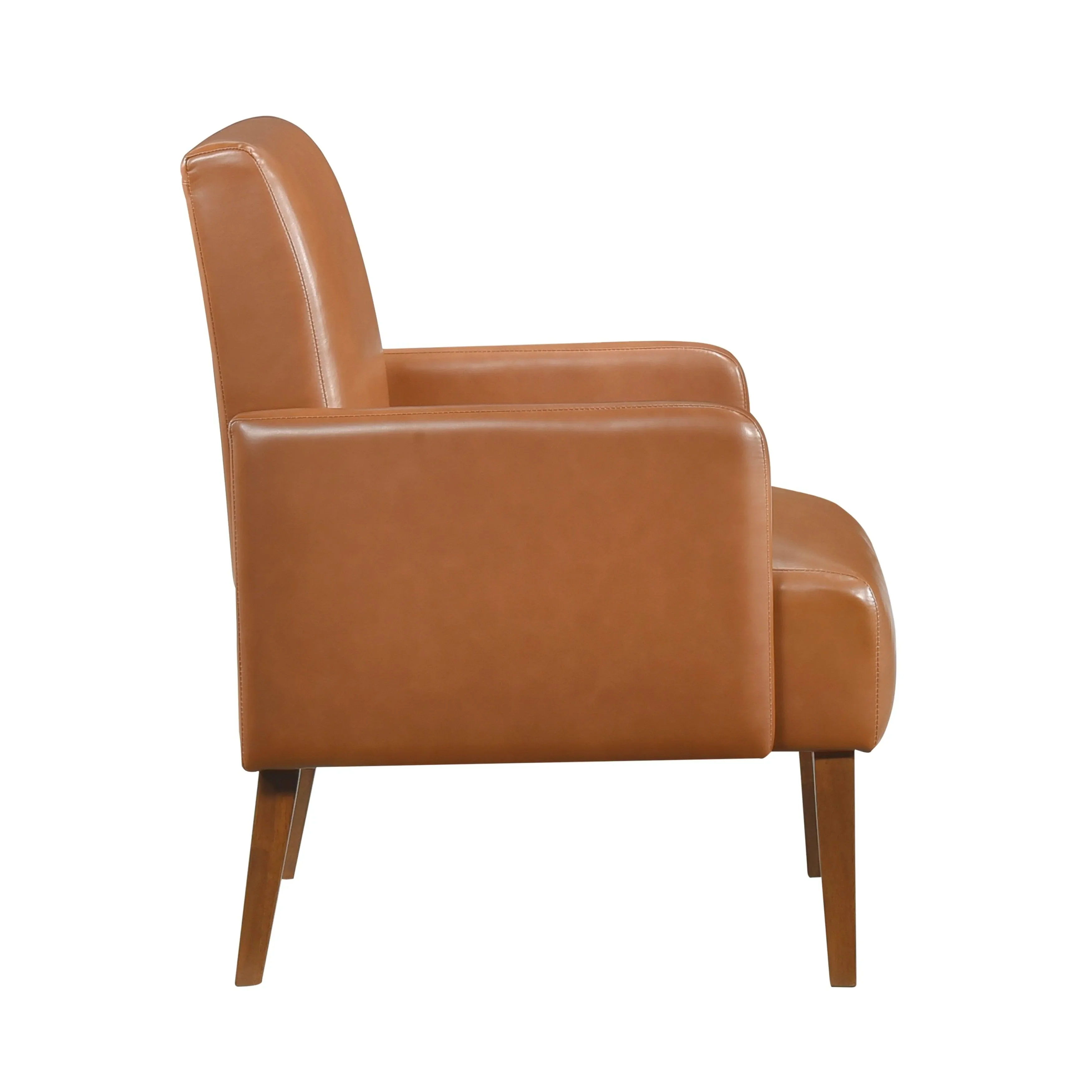 Piers Matt Brown Accent Chair - Image 3