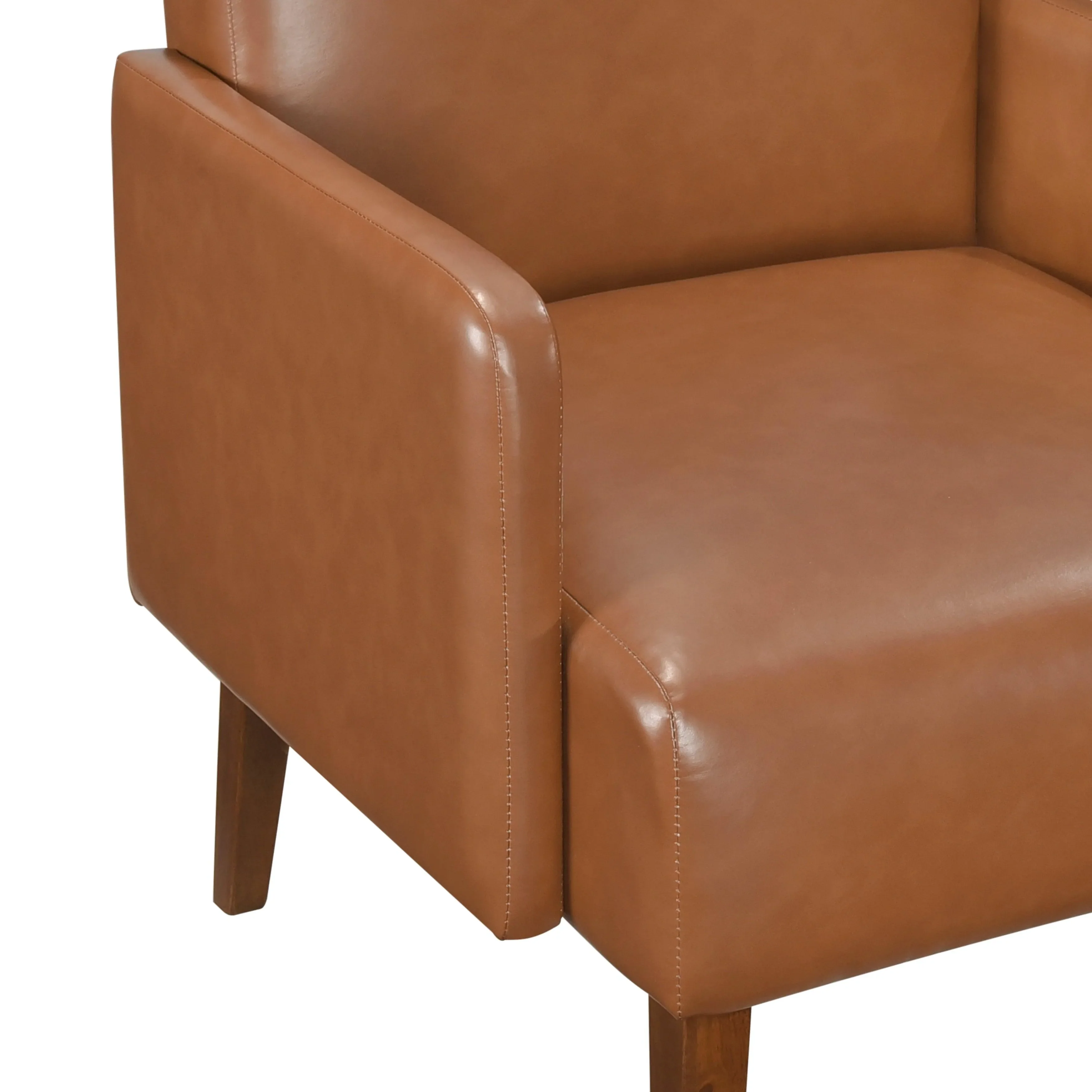 Piers Matt Brown Accent Chair - Image 5