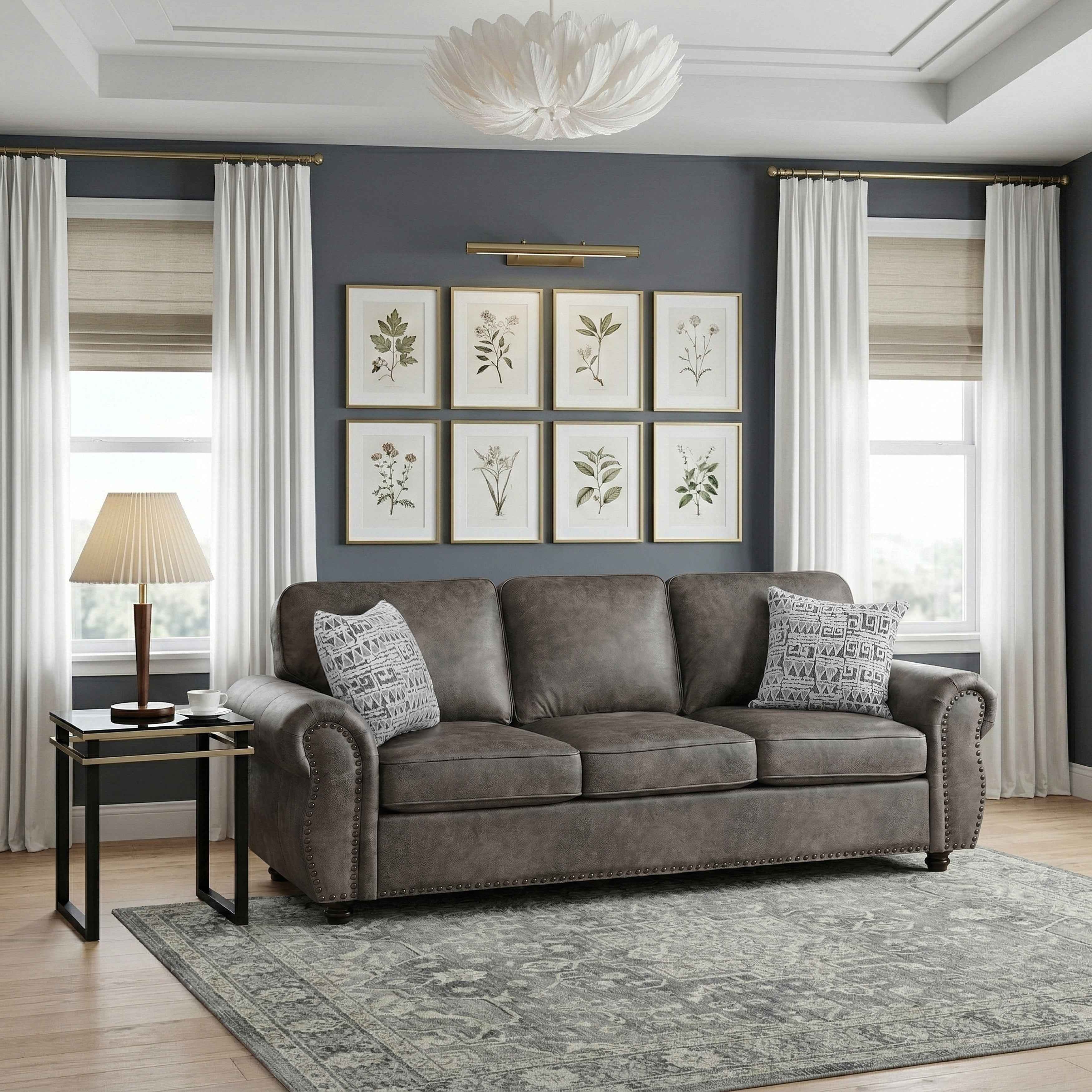 Pinnacle Pewter Sofa - Image 11
