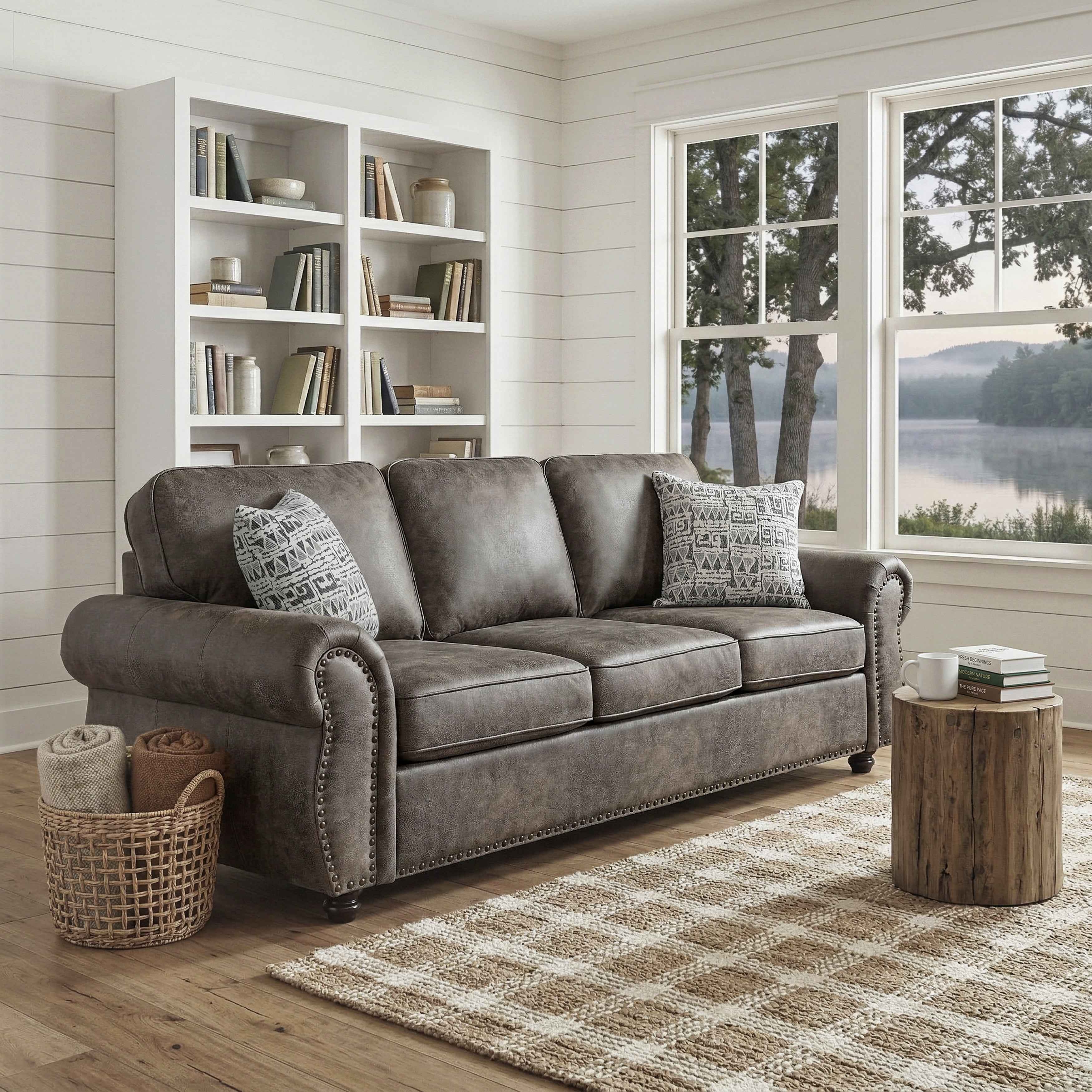 Pinnacle Pewter Sofa - Image 12