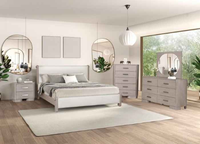 Pocatello White Oak 4-Piece Queen Bedroom Set
