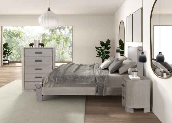 Pocatello White Oak 4-Piece Queen Bedroom Set - Image 3