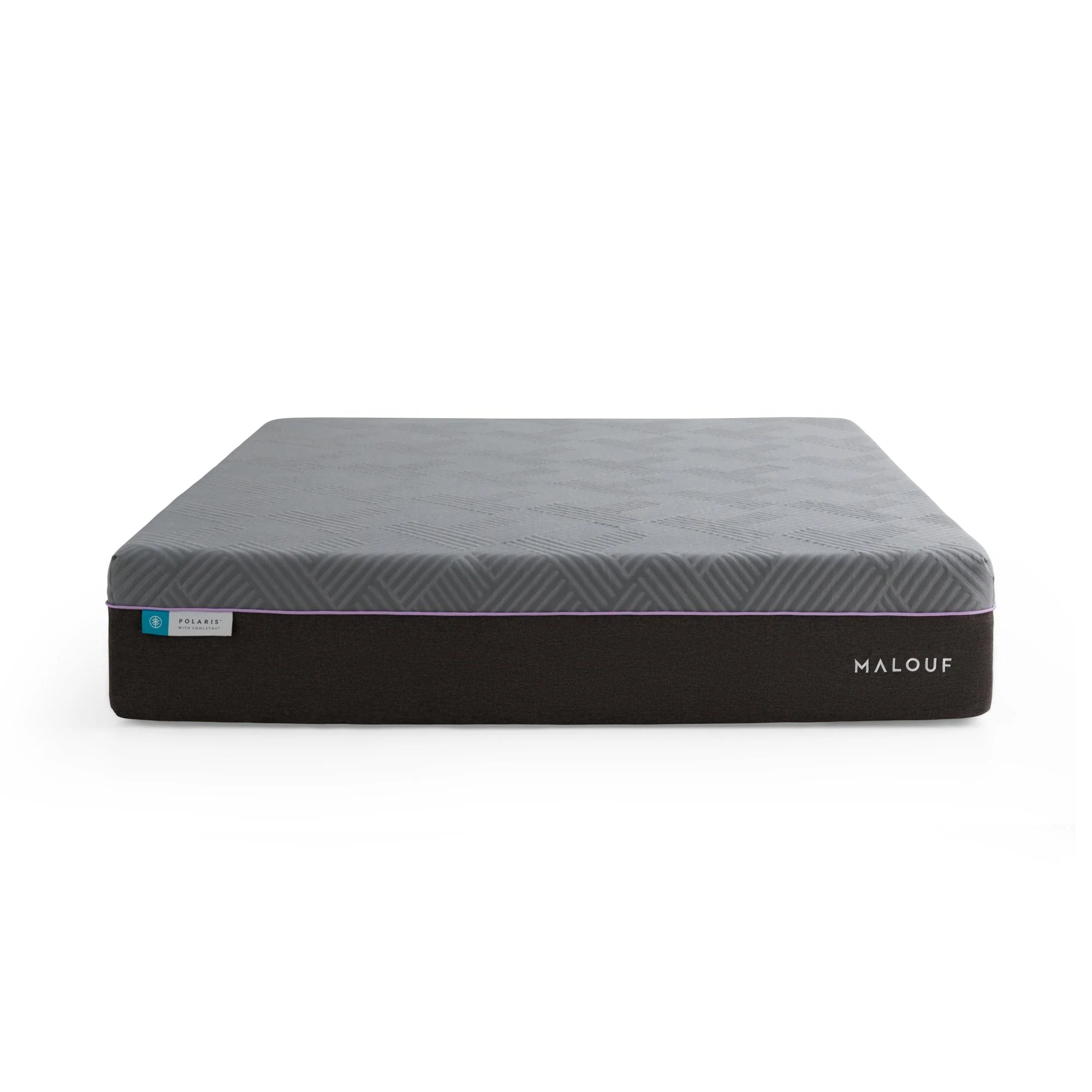 Polaris Coolysnc Gray Queen Mattress - Image 3