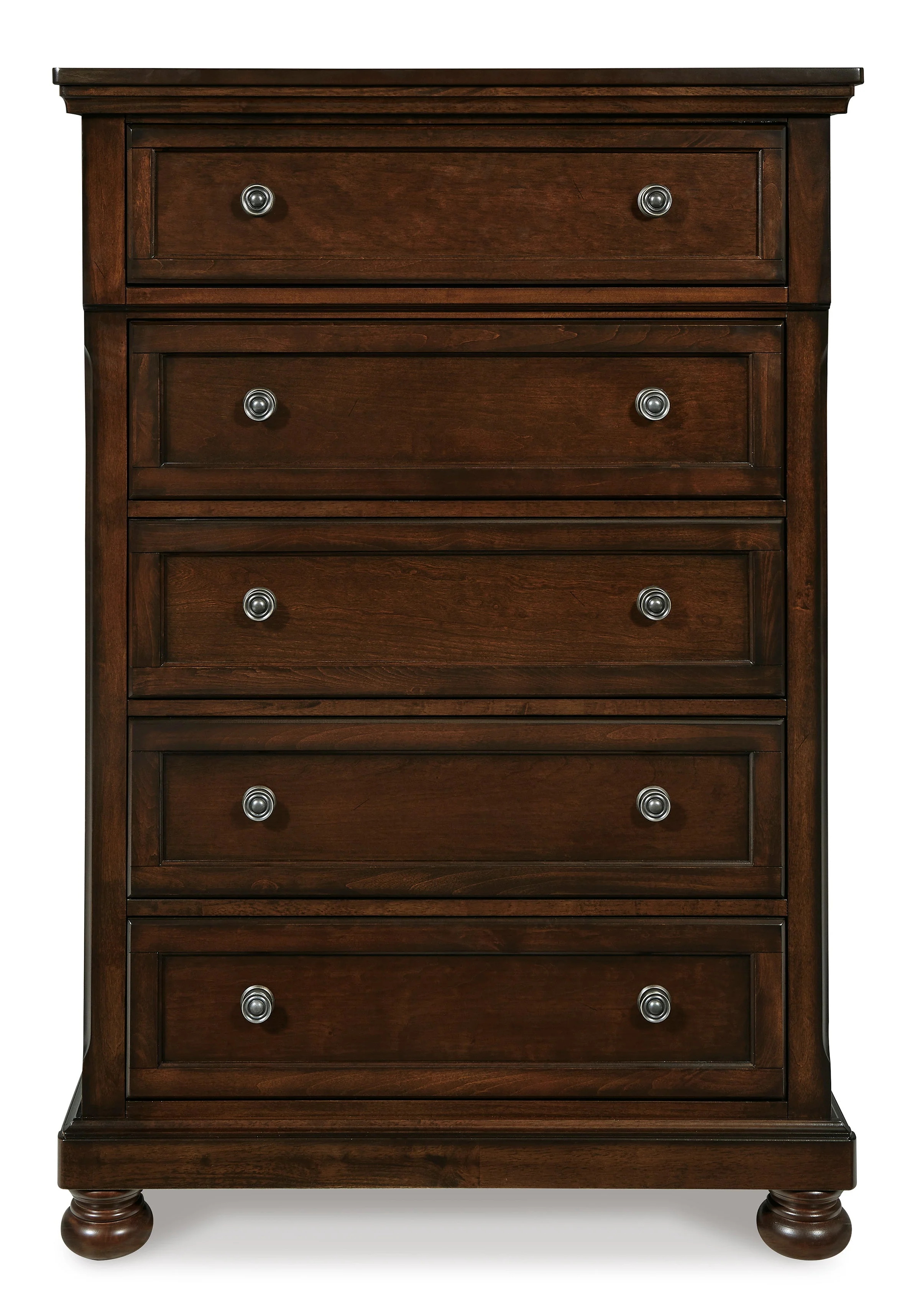Porter Rustic Brown Storage Platform Bedroom Set with 2 Footboard Drawers - Image 13