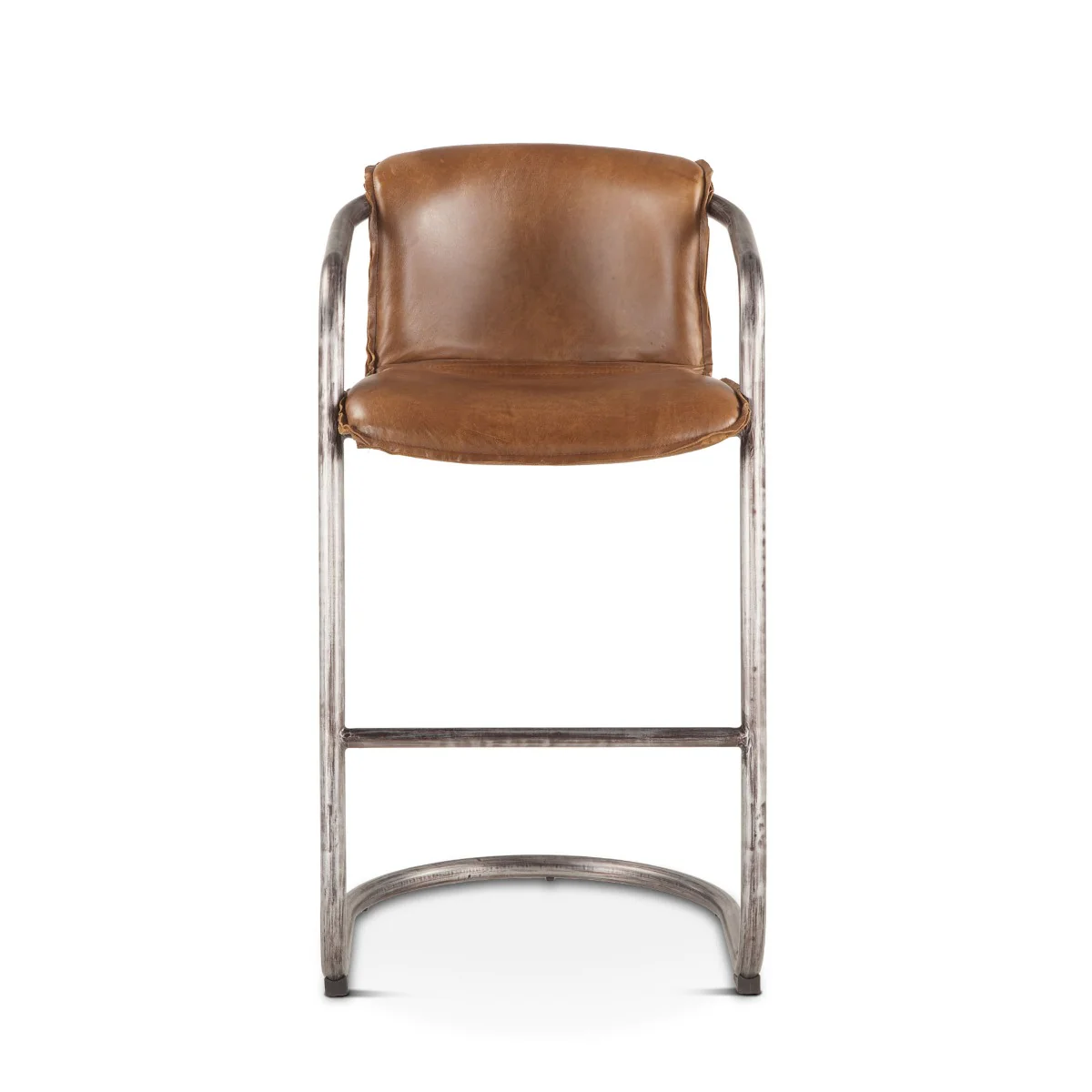Portofino 22" Bar Chair in Berham Chestnut Leather - Image 9