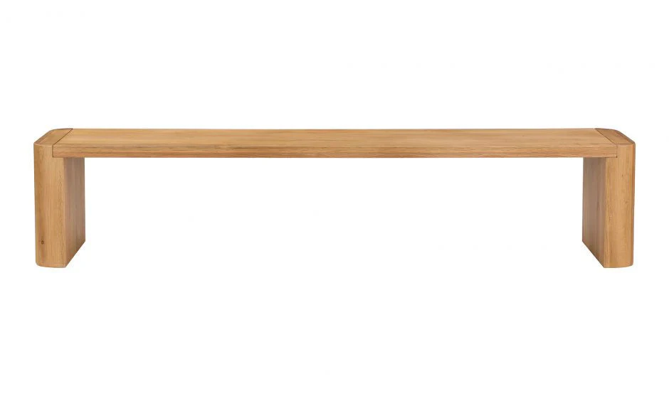 Post Dining Bench-Large Natural