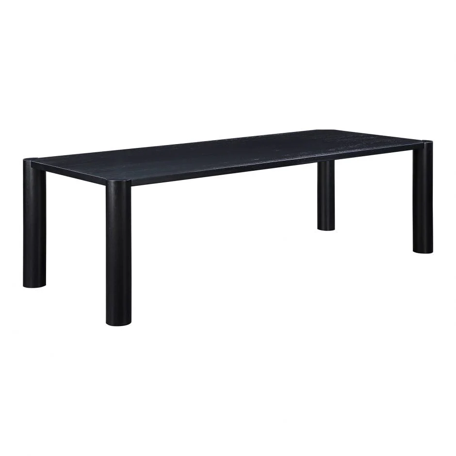 Post Dining Table - Large -Oak Black - Image 2