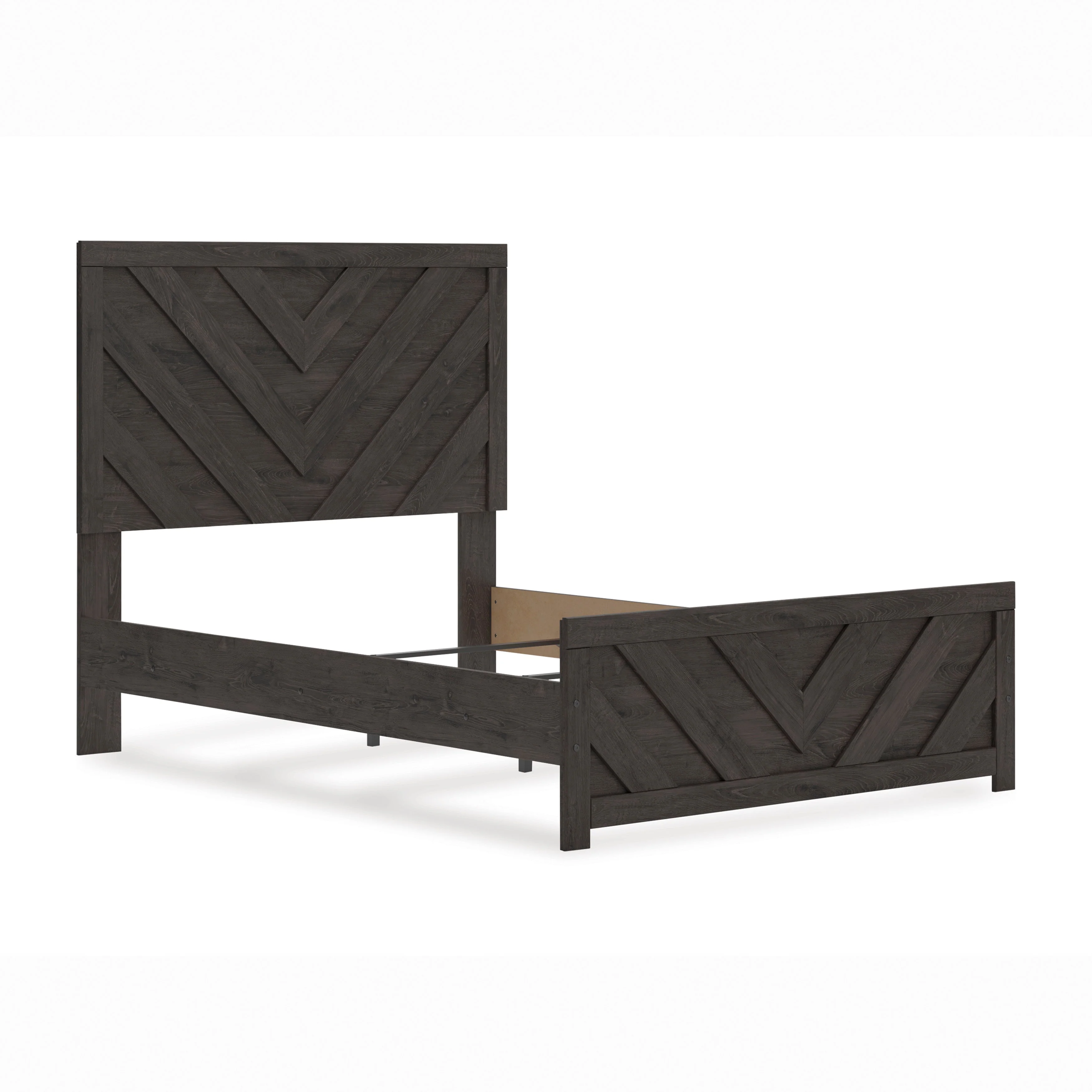 Prendonea Charcoal Full Panel Bed - Image 3