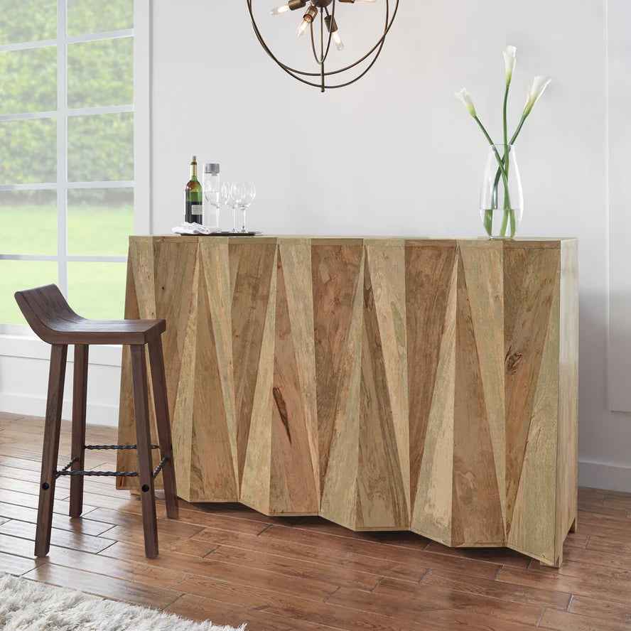 Prism Bar Cabinet - Natural - Image 5
