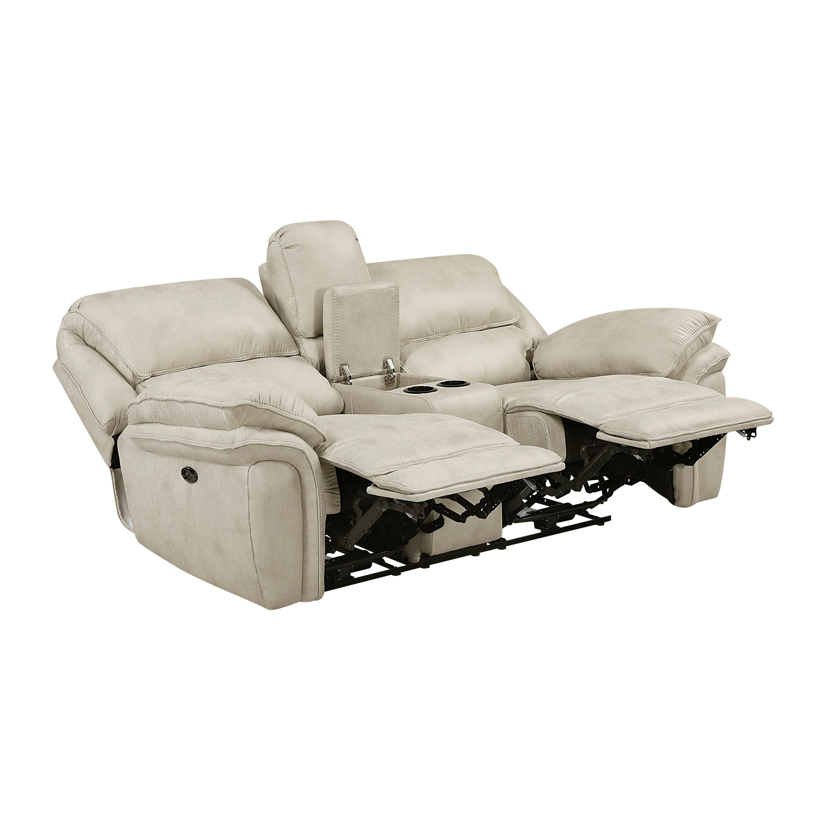 Proctor Pawter Power Double Reclining Living Room Set - Image 9