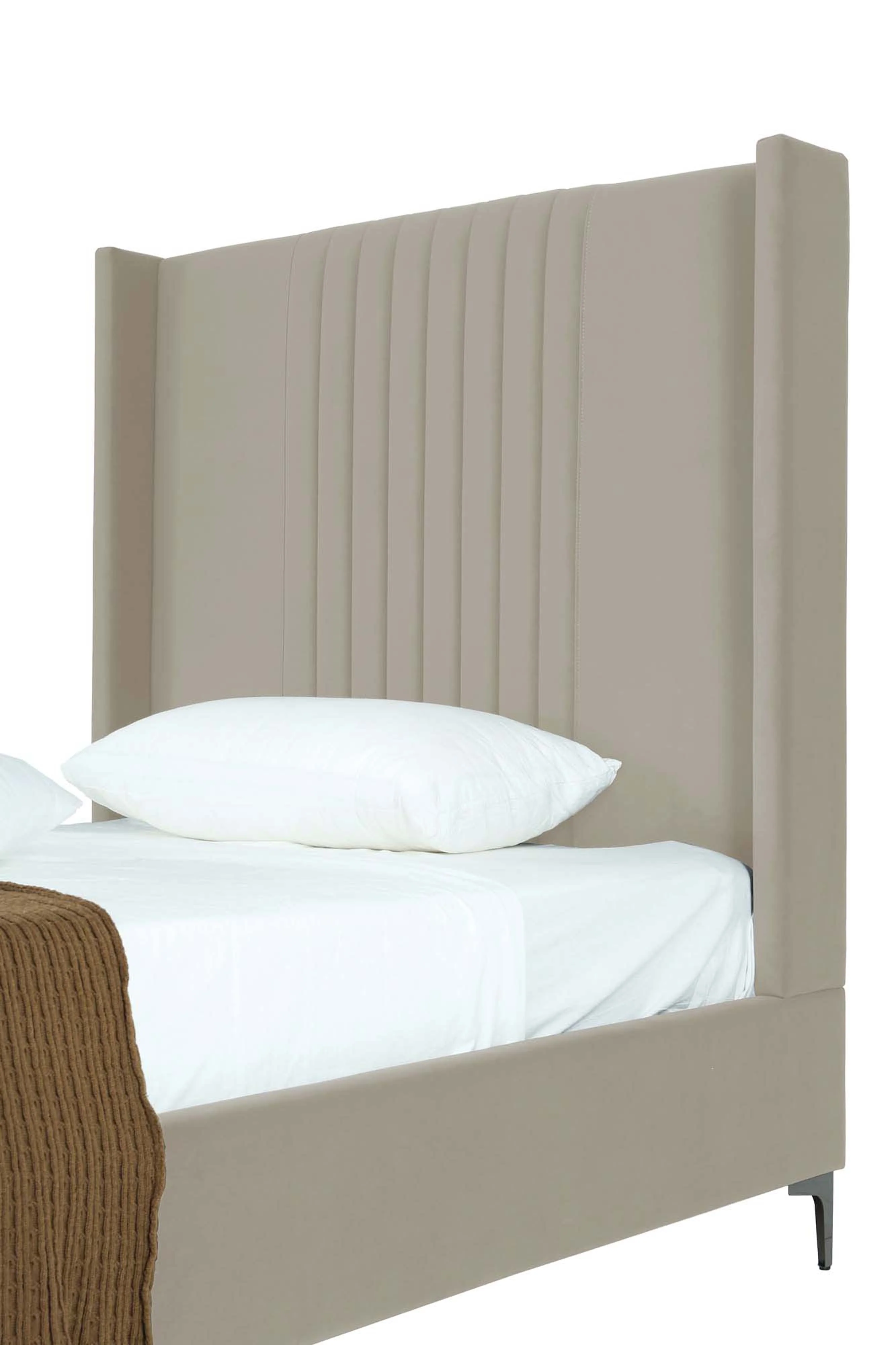 Promenade 48" Bed in Rustic Taupe - Image 5