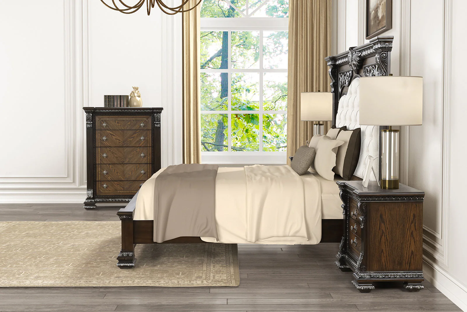 Promenade Espresso Queen Bed - Image 4