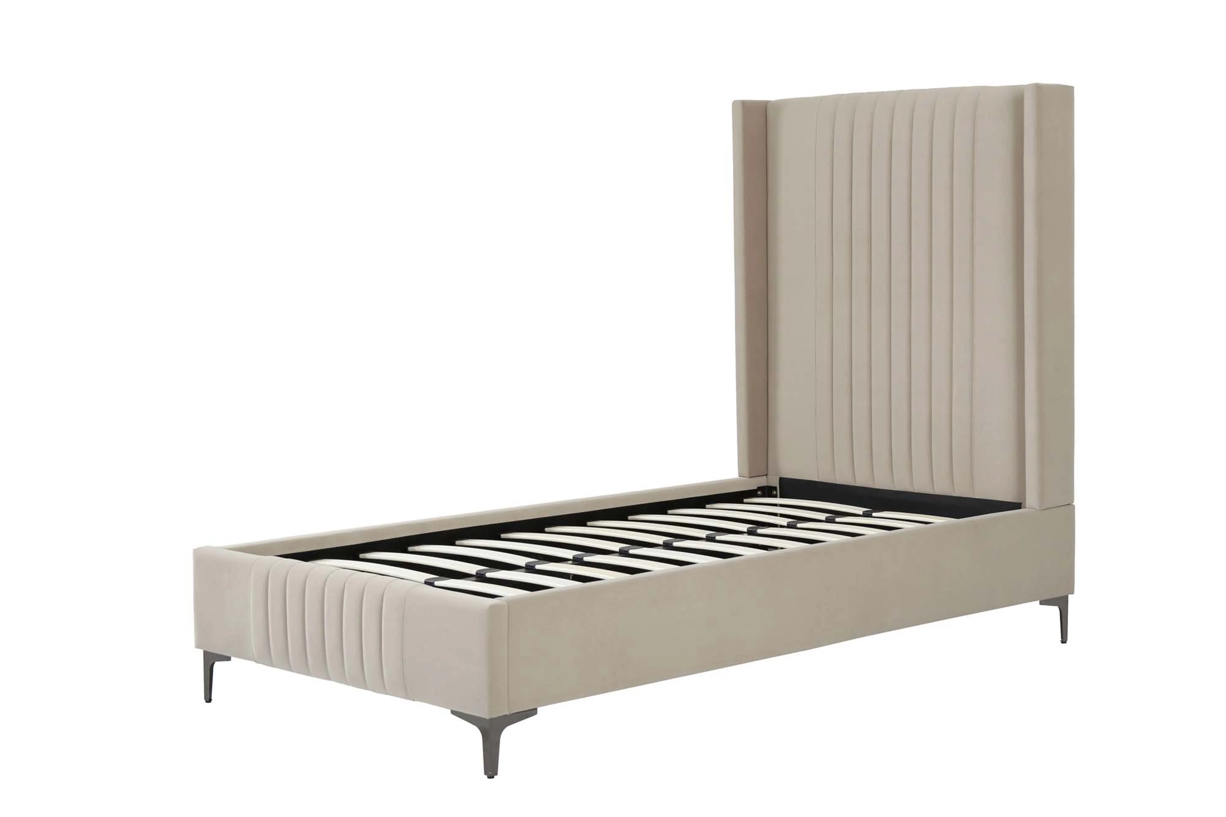 Promenade Twin-Size Bed in Rustic Taupe - Image 9