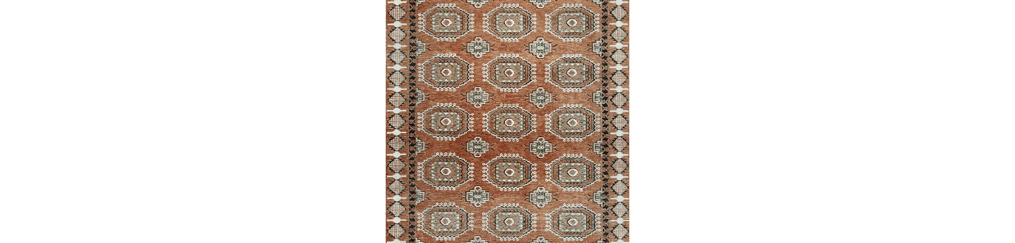 Qaabiz Sienna/Ivory/Black Large Rug - Image 7