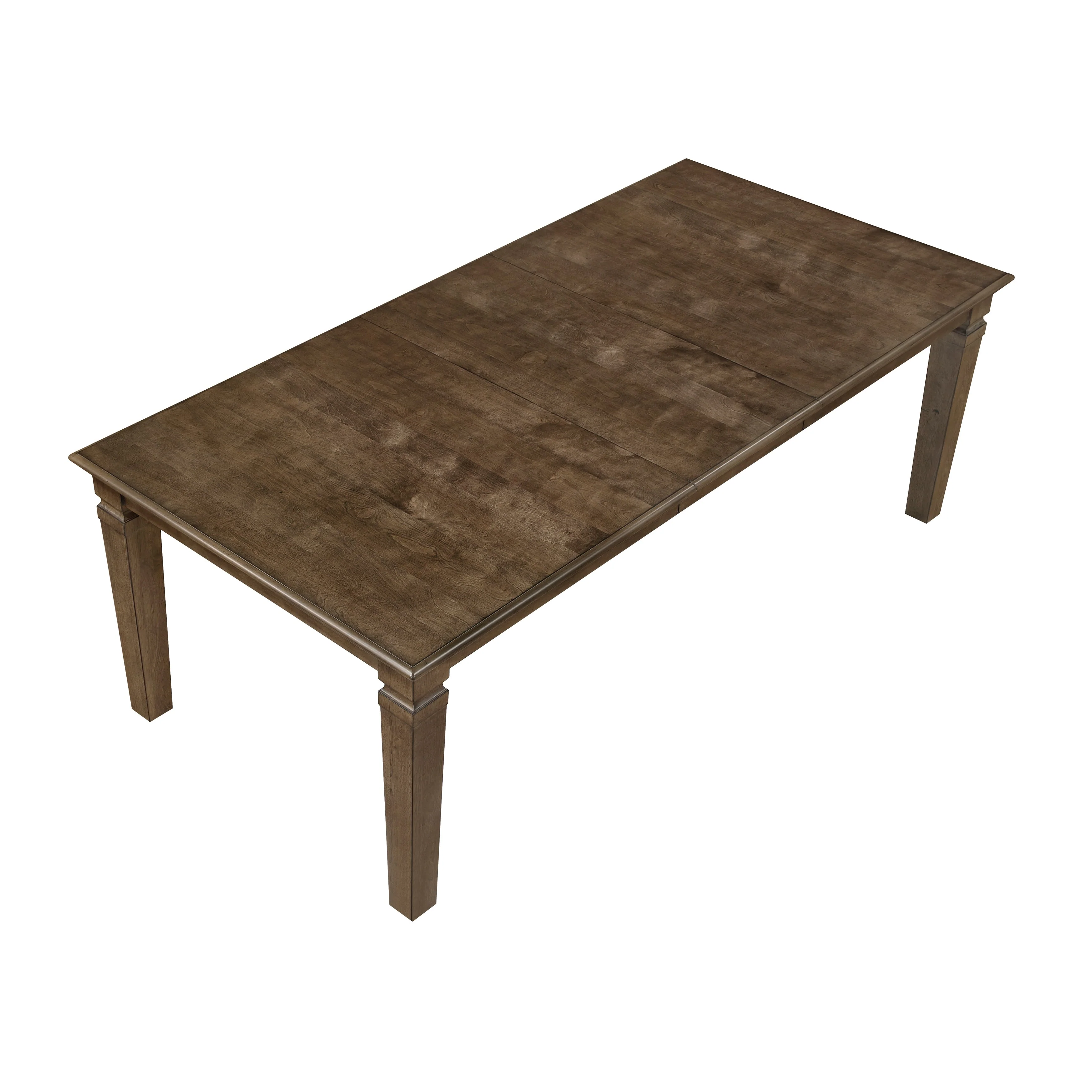 Quinn Light Brown Extendable Dining Table - Image 4