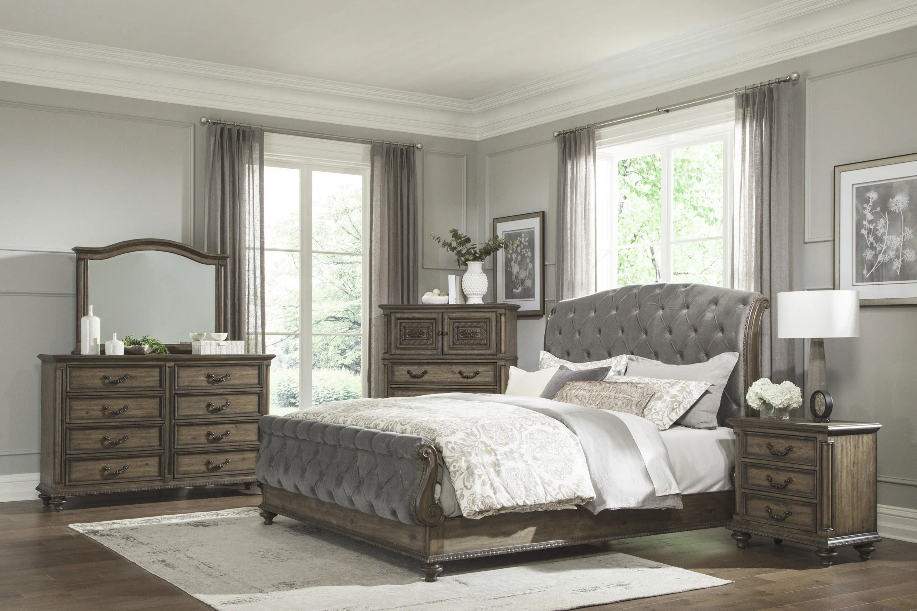 Rachelle Weathered Pecan Chest - Image 2